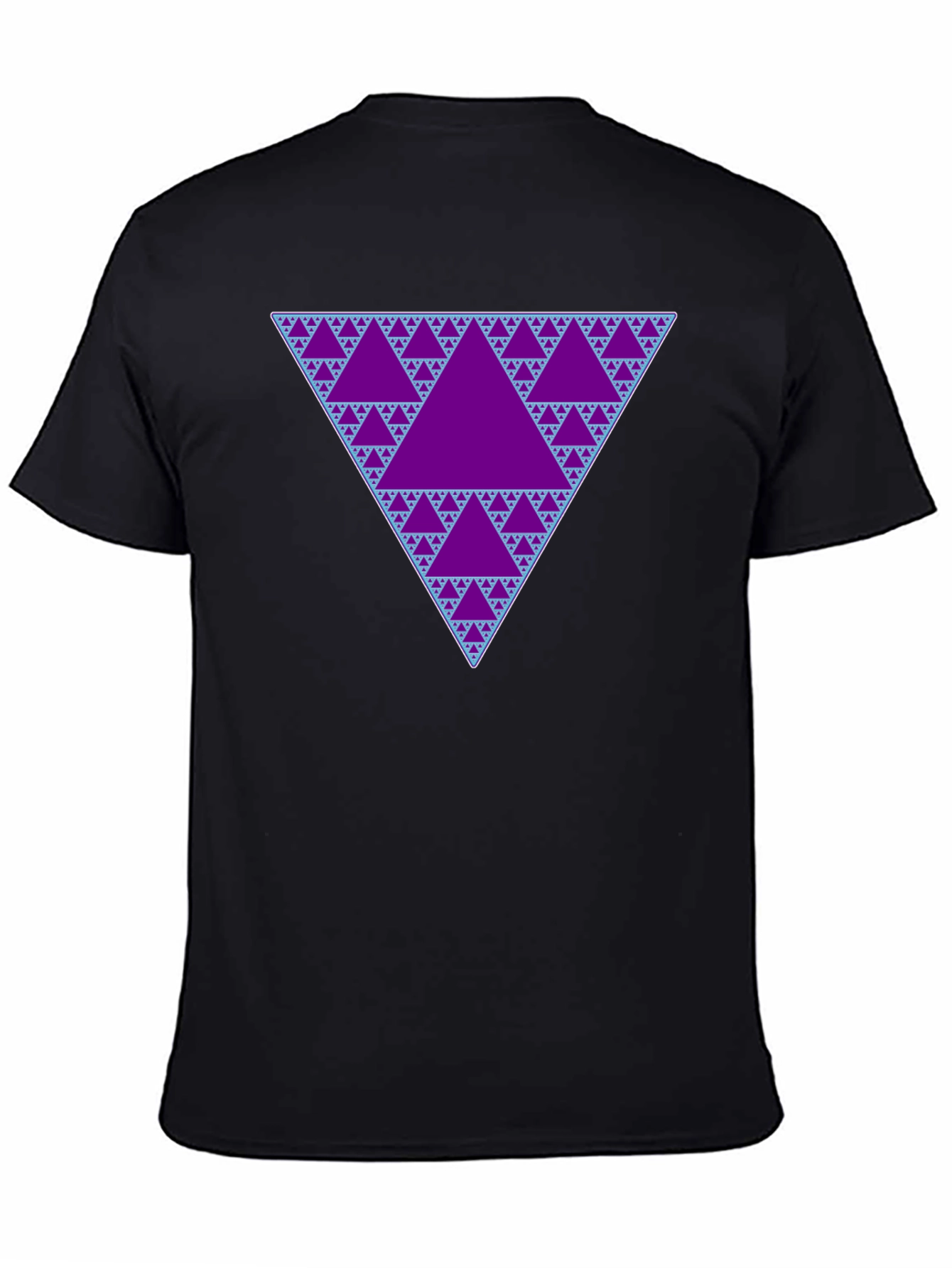 Sierpinski Triangle Mens T-Shirt - Fractal Design