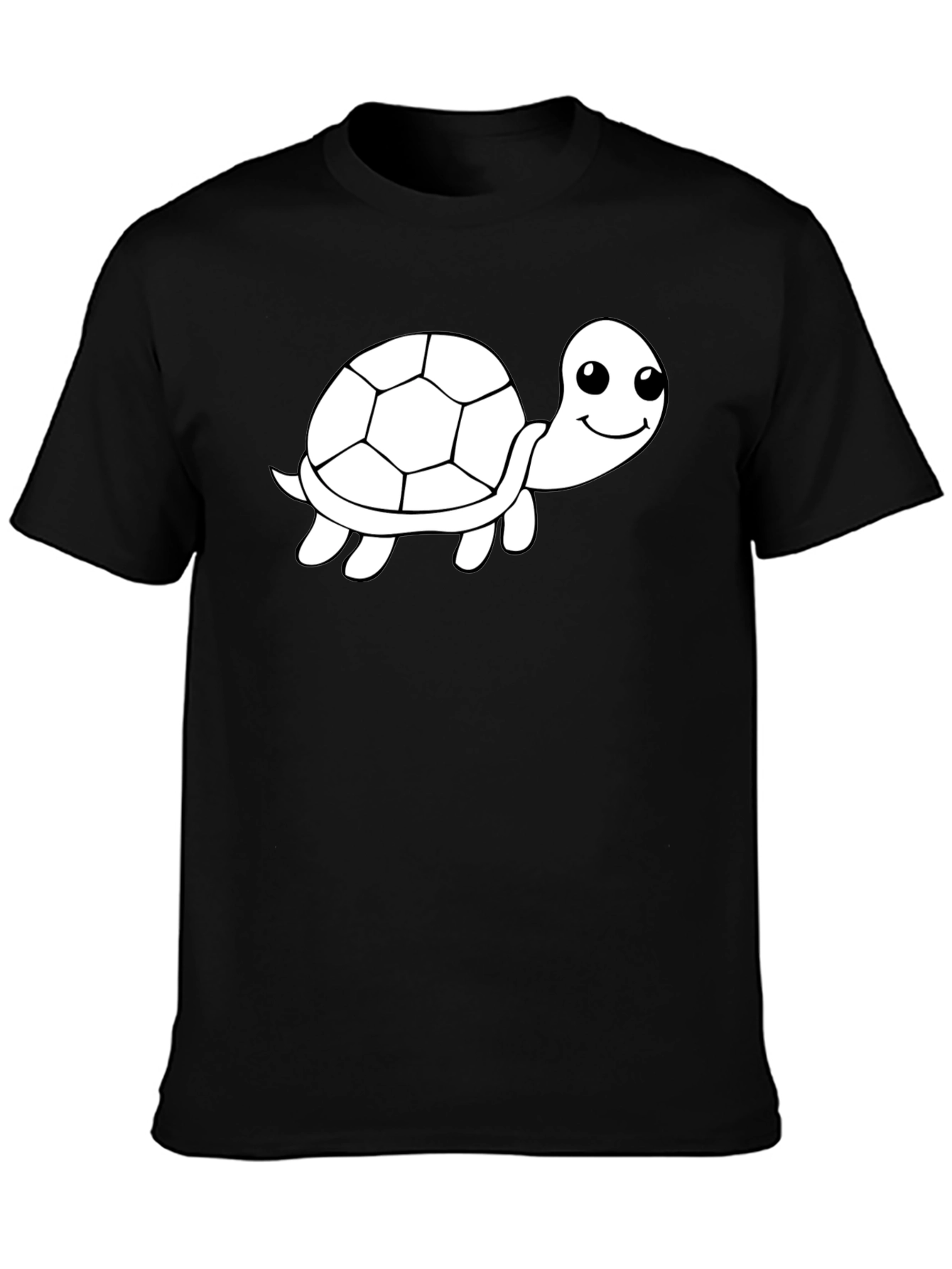 Turtle Graphic Tee - Soft Cotton Blend