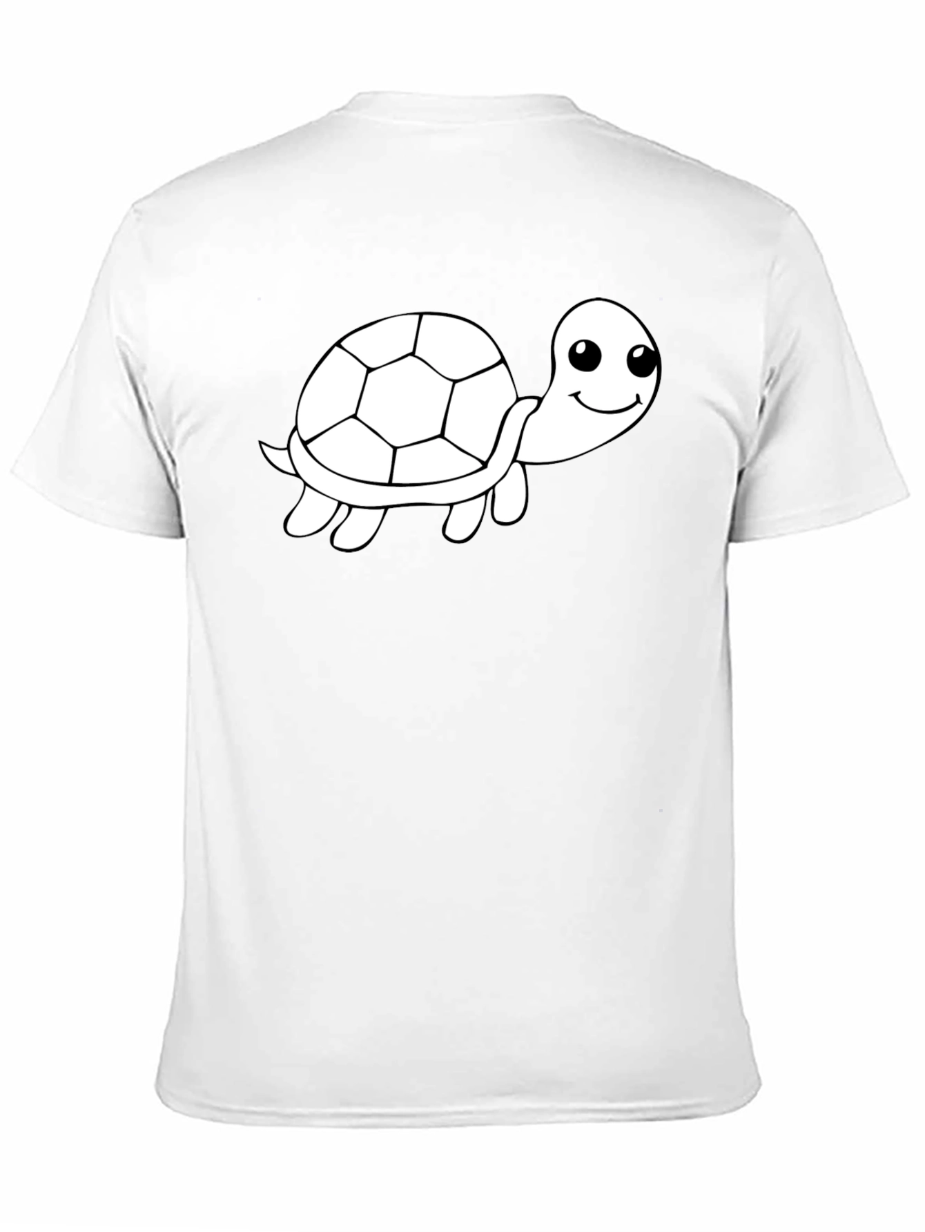 Turtle Graphic Tee - Soft Cotton Blend