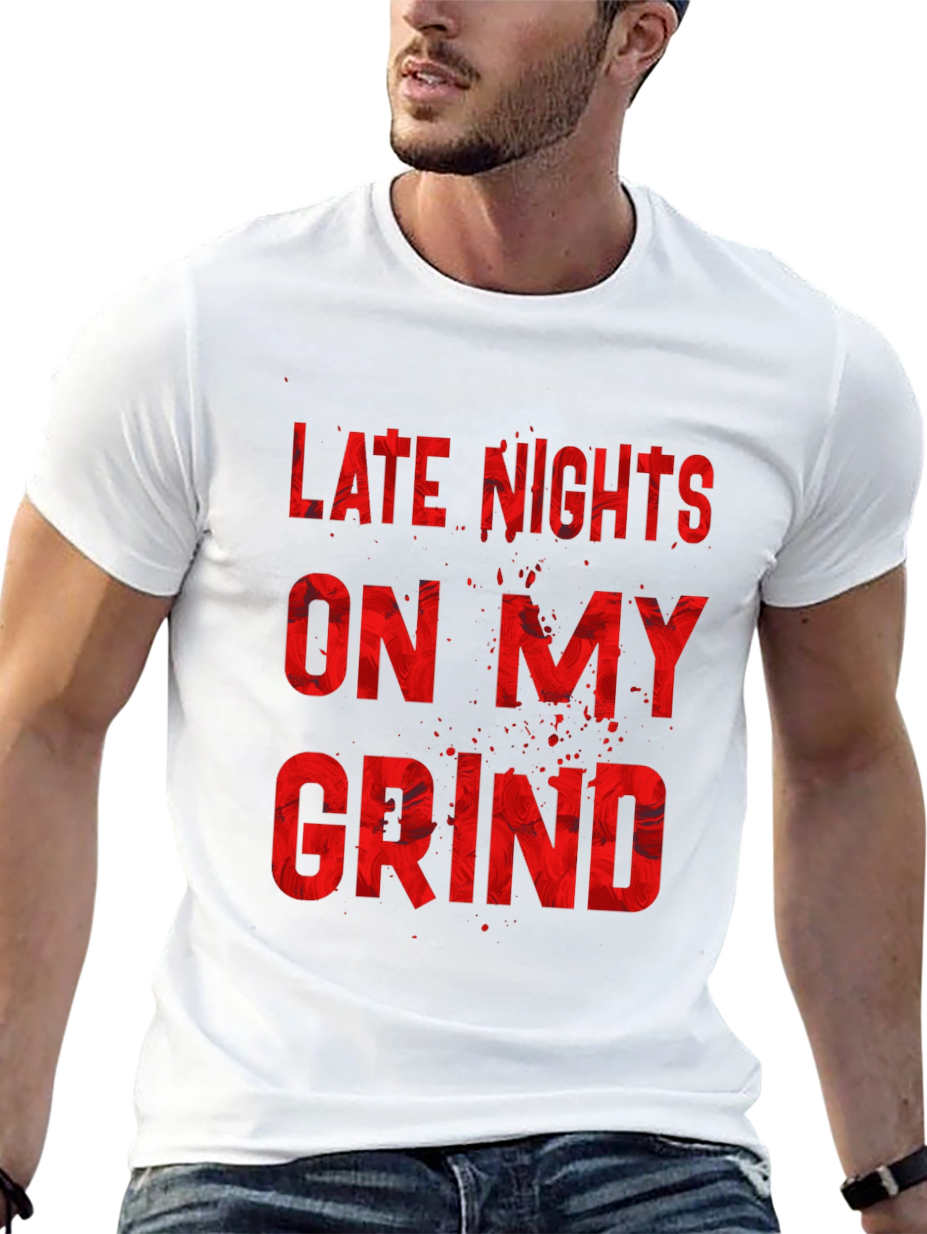 Late Nights On My Grind Graphic T-Shirt