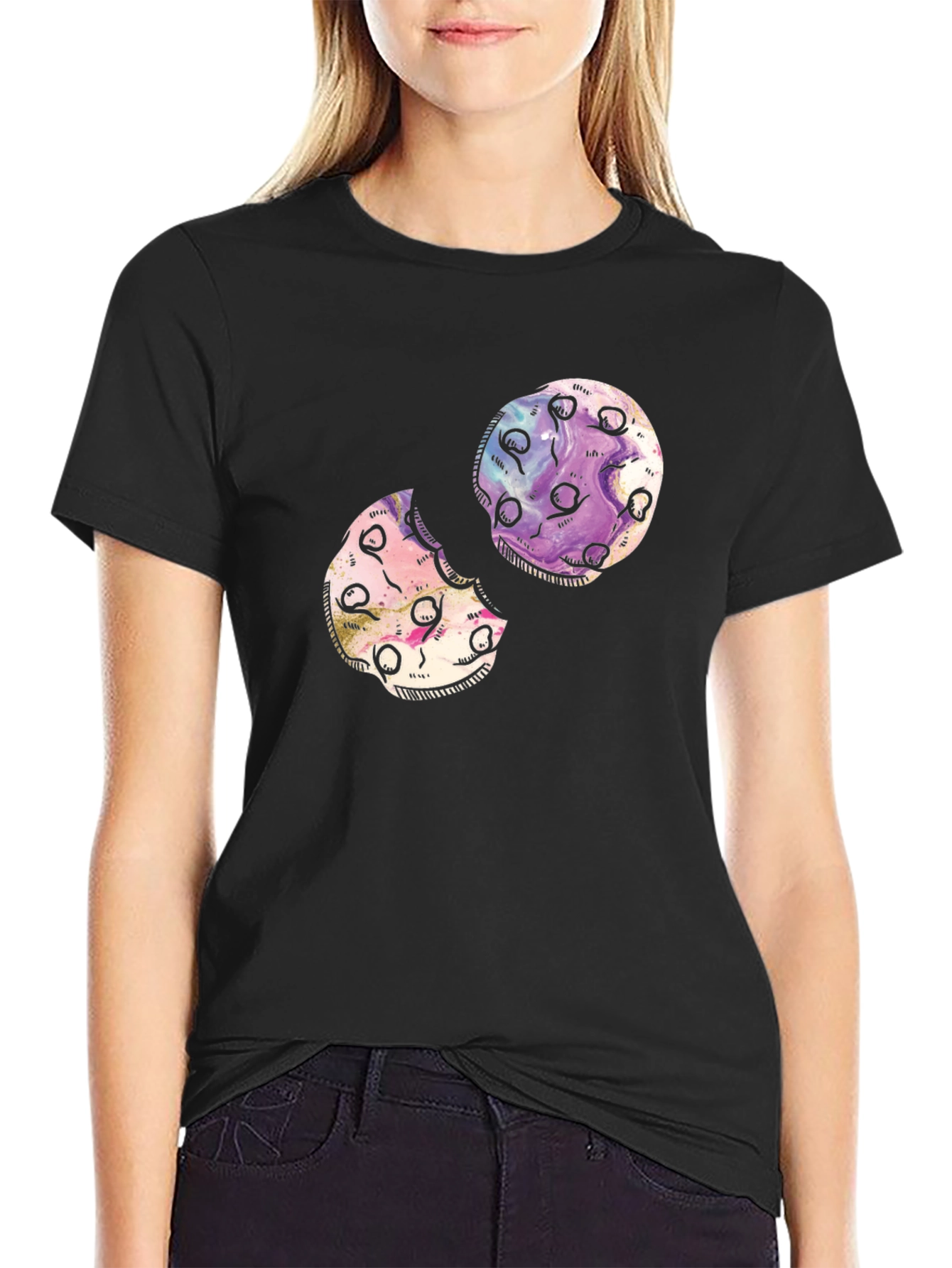 Cookie Bite T-Shirt -  Unique Graphic Tee