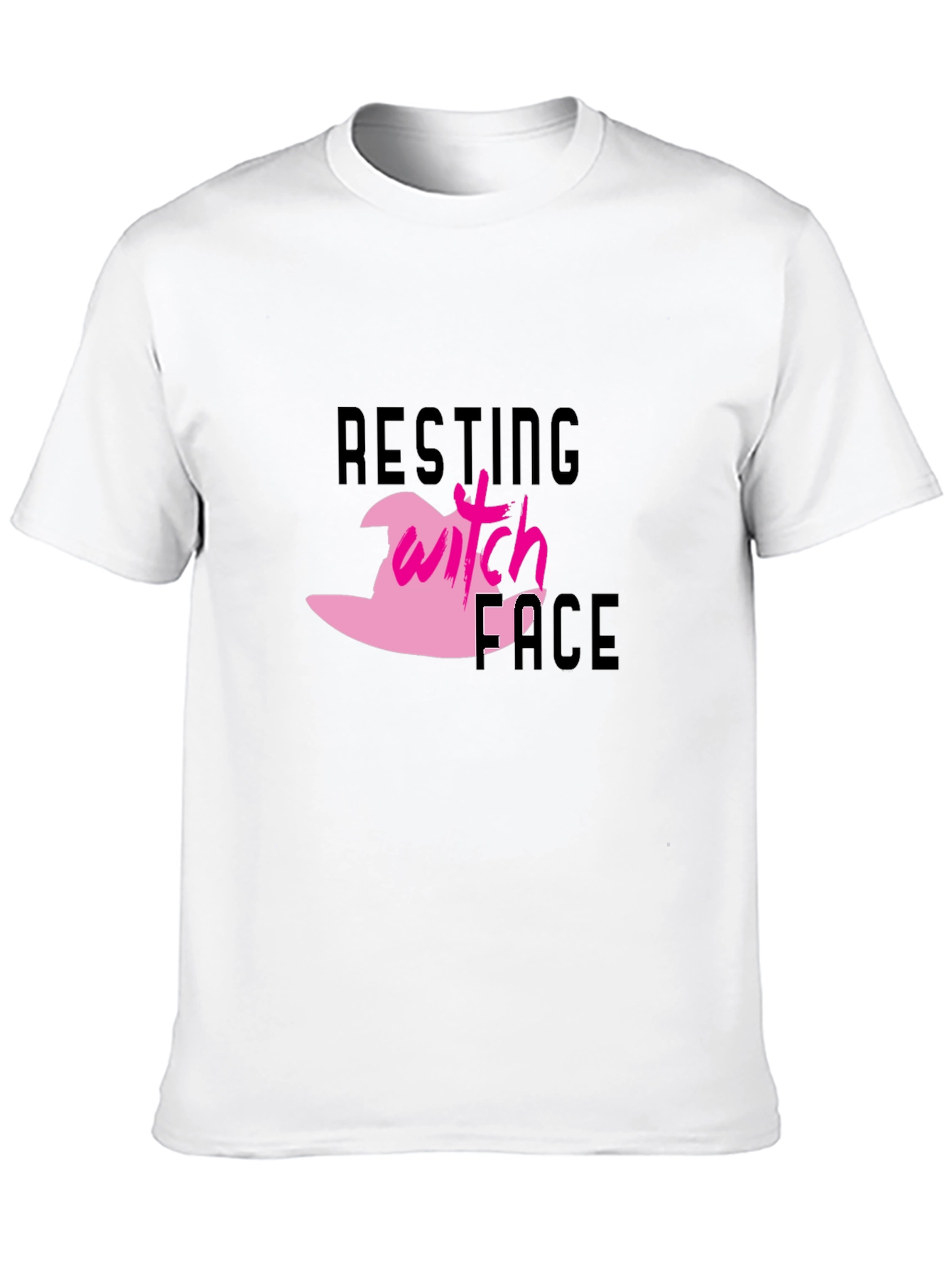 Resting Witch Face Graphic T-Shirt