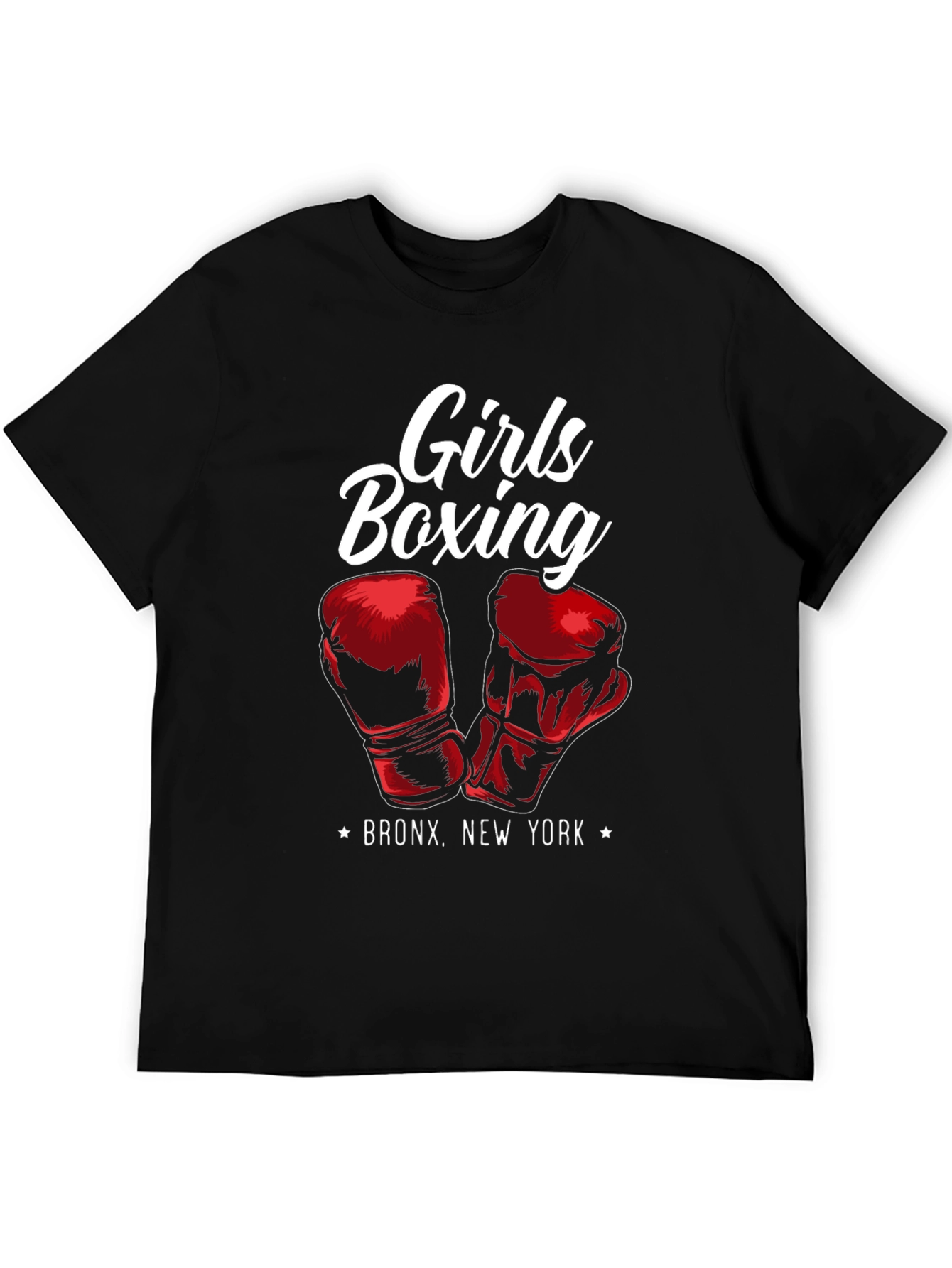 Girls Boxing Bronx New York T-Shirt