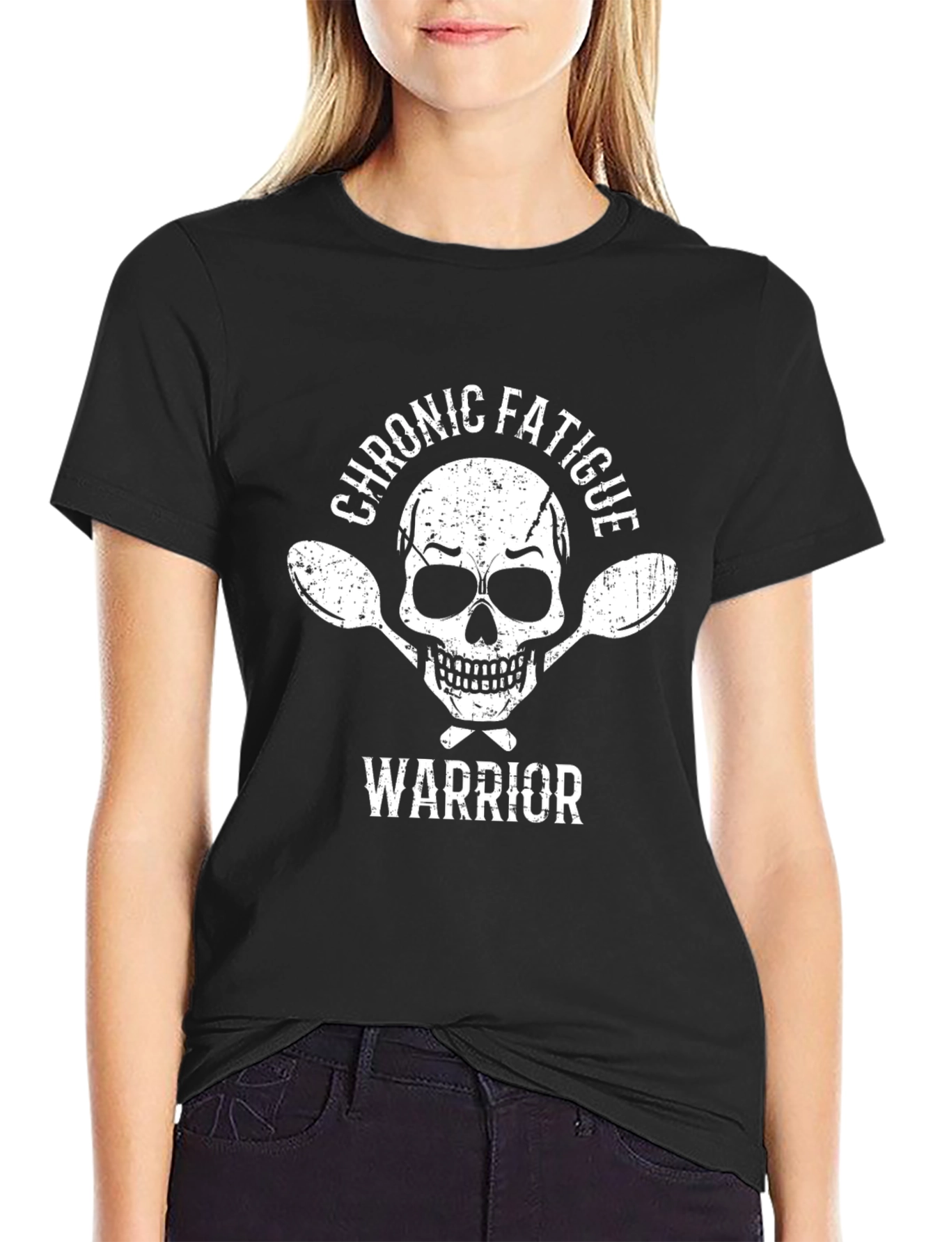 Chronic Fatigue Warrior T-Shirt - Spoon Theory