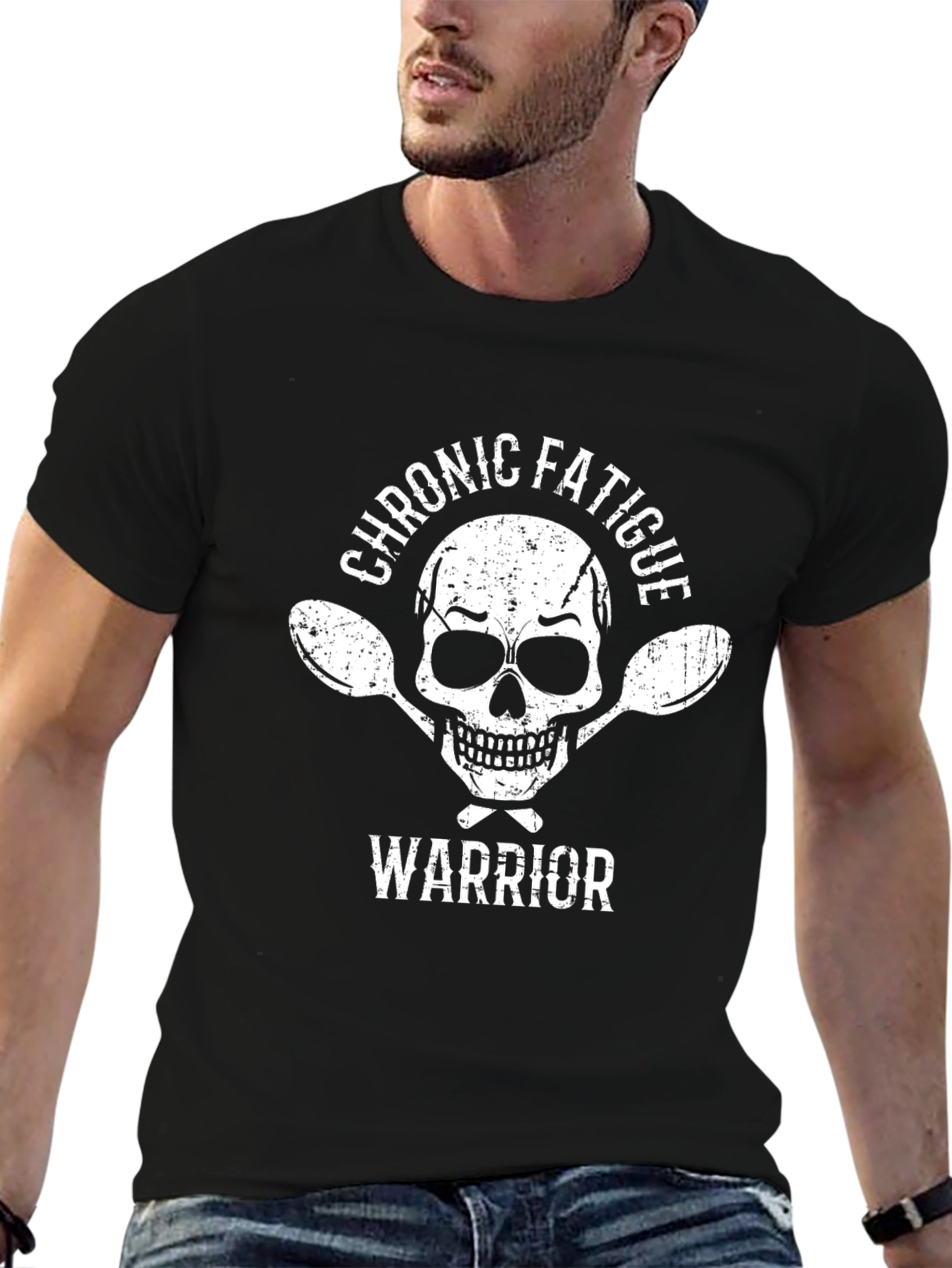 Chronic Fatigue Warrior T-Shirt - Spoon Theory