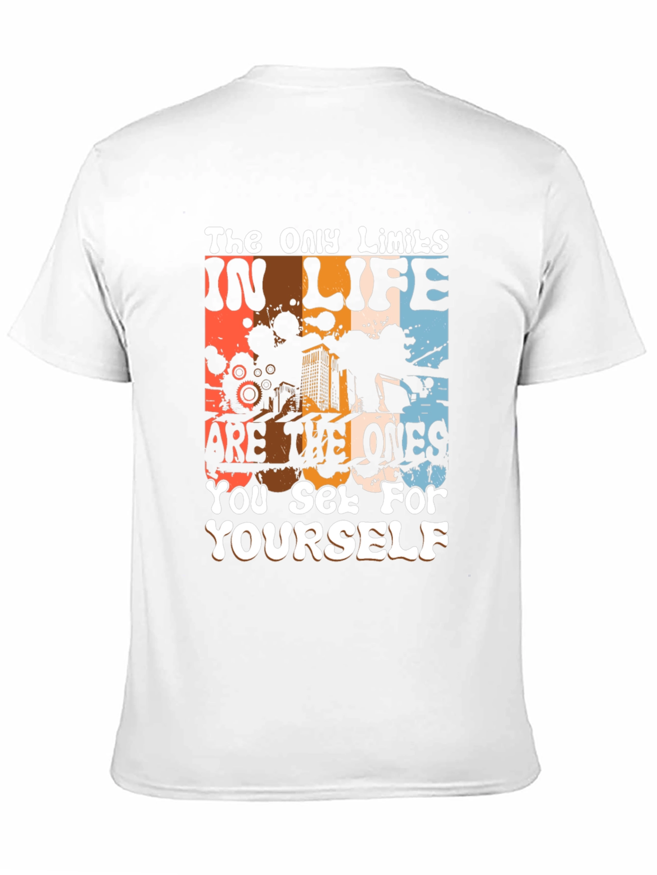 Inspirational Graphic Tee: The Only Limits T-Shirt