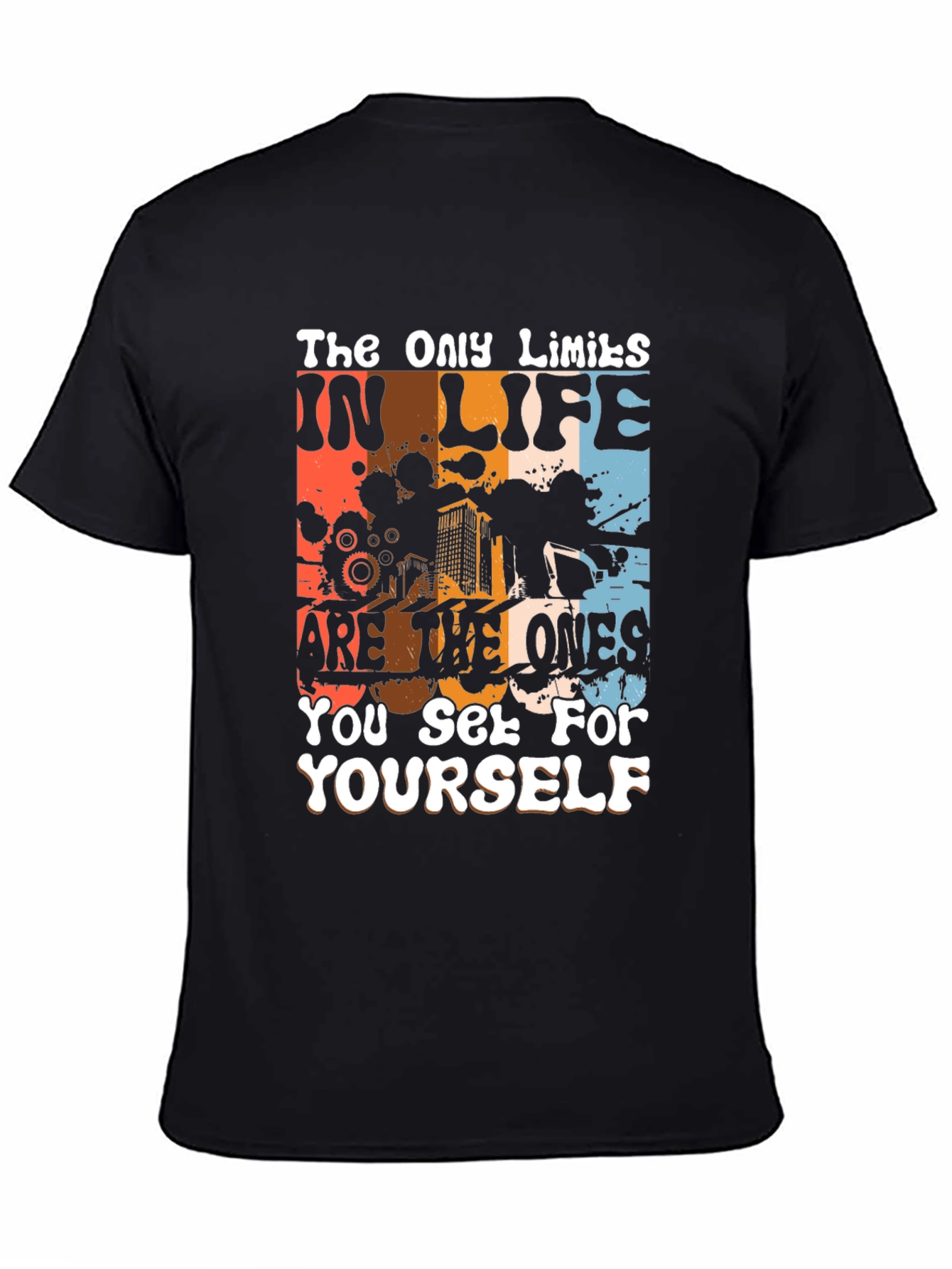 Inspirational Graphic Tee: The Only Limits T-Shirt