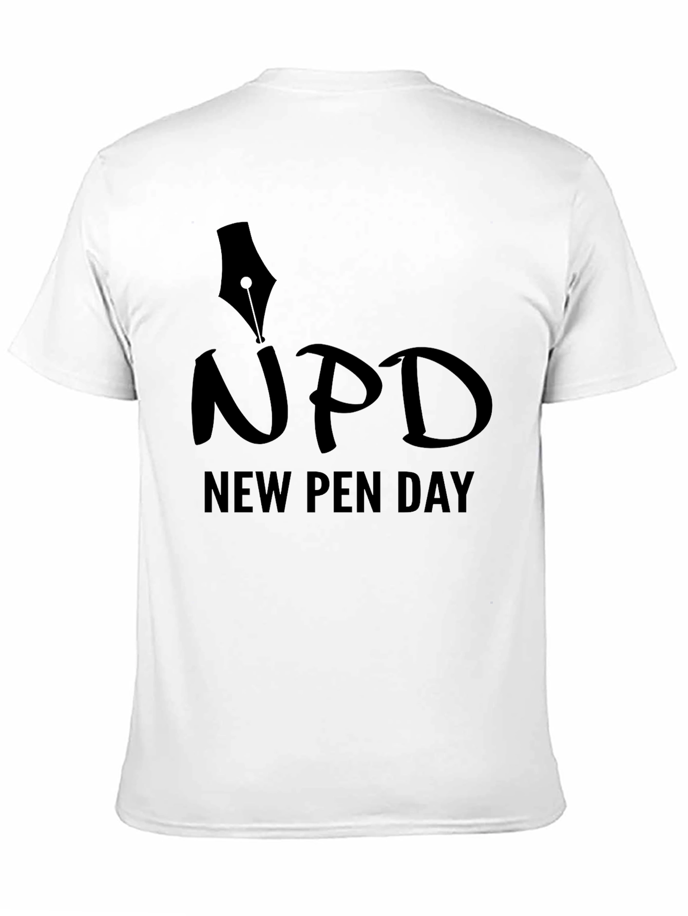 New Pen Day T-Shirt - NPD Fountain Pen Tee