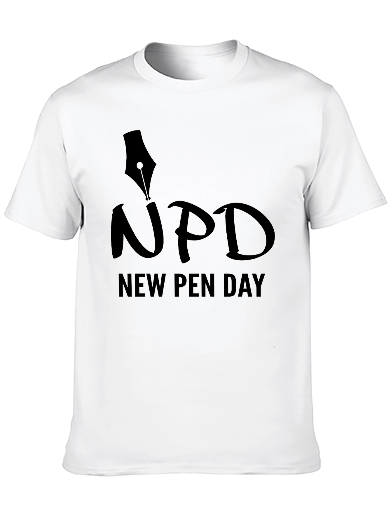 New Pen Day T-Shirt - NPD Fountain Pen Tee