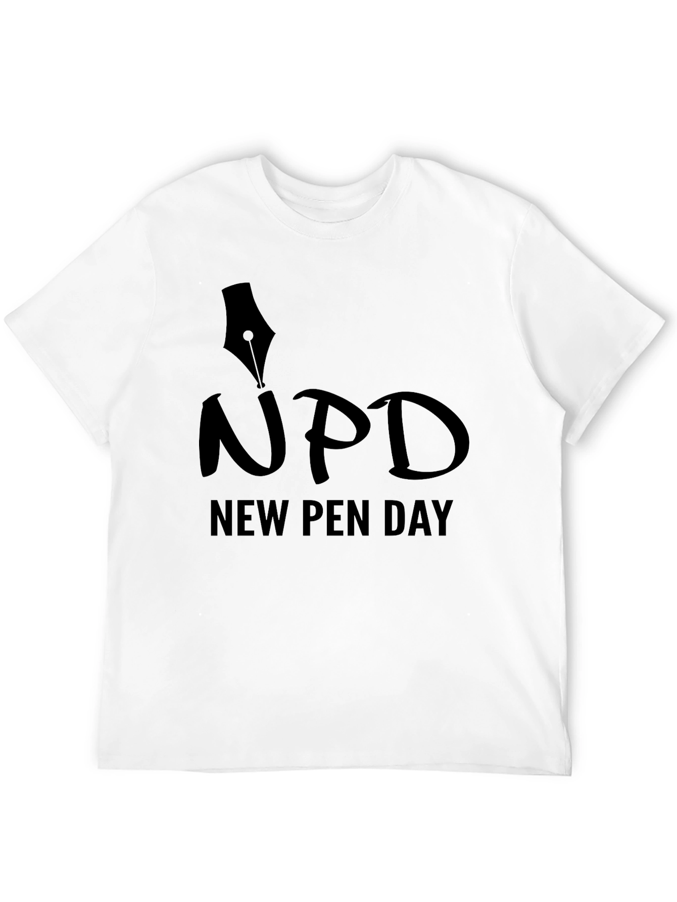New Pen Day T-Shirt - NPD Fountain Pen Tee