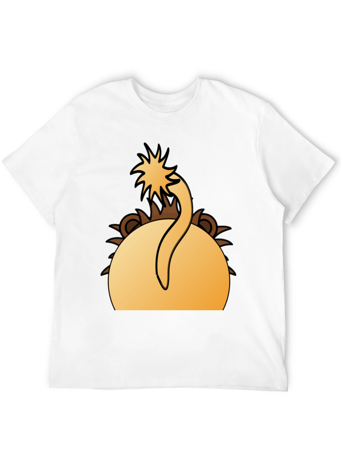 Lion Tail T-Shirt - Funny Animal Design