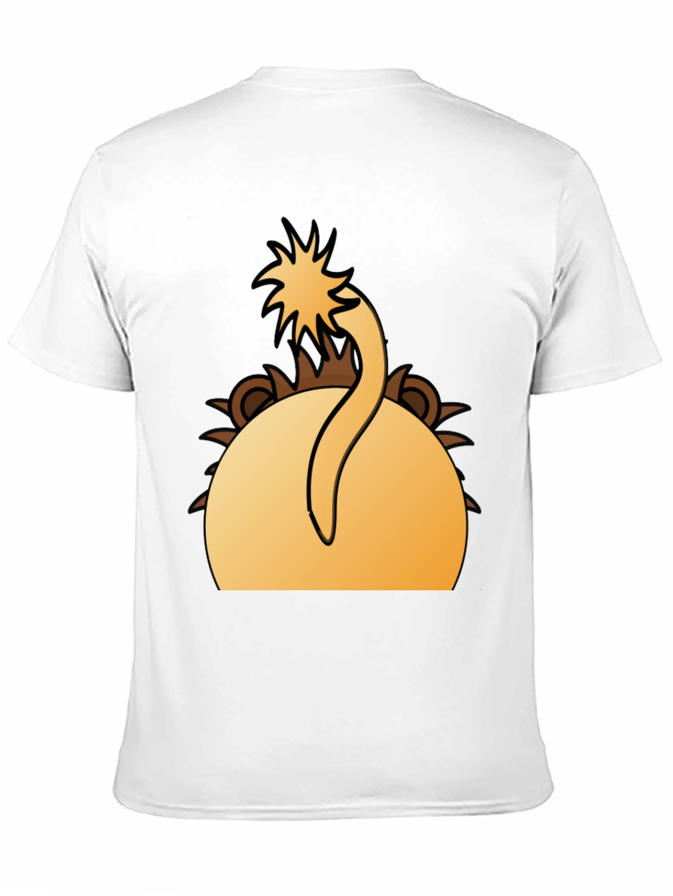 Lion Tail T-Shirt - Funny Animal Design
