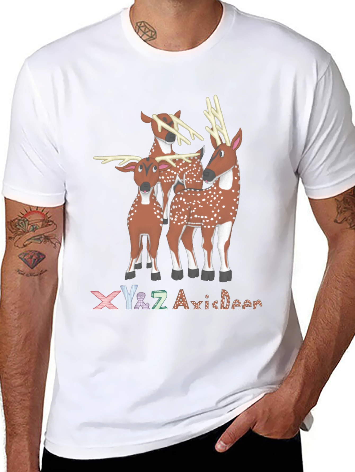Axis Deer Graphic Tee