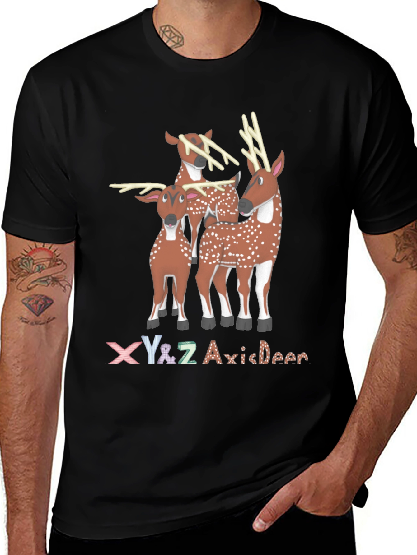 Axis Deer Graphic Tee