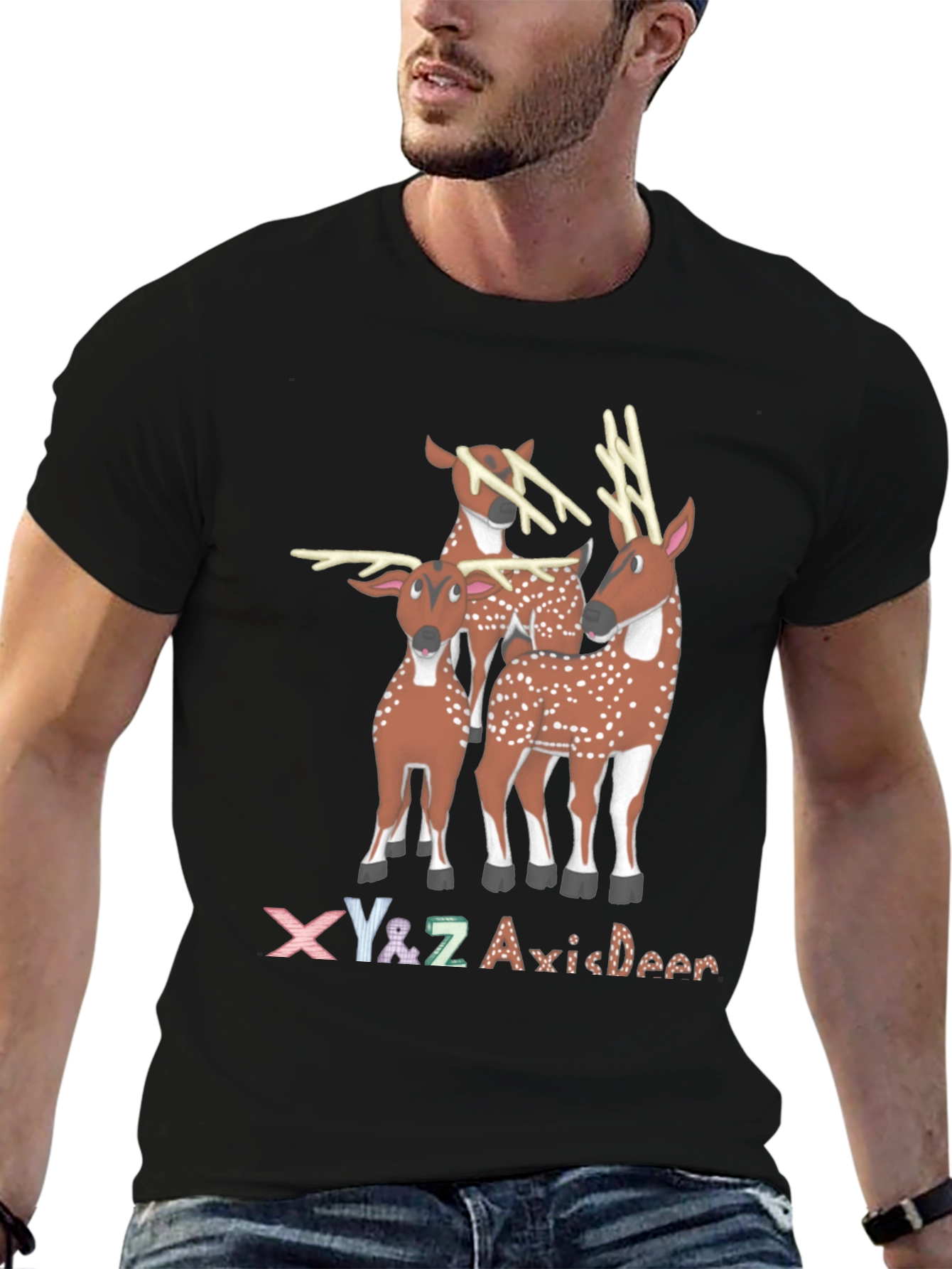 Axis Deer Graphic Tee