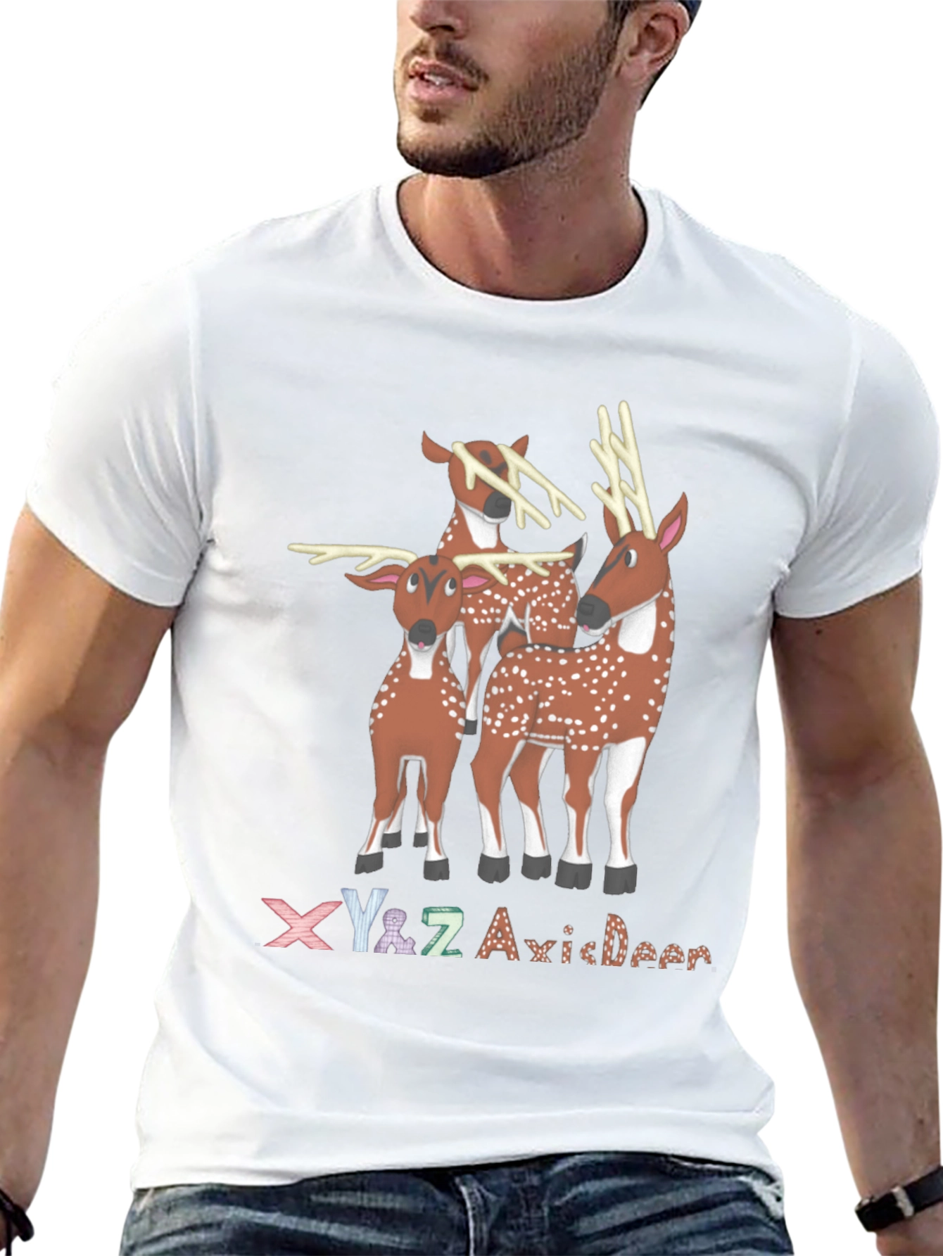 Axis Deer Graphic Tee