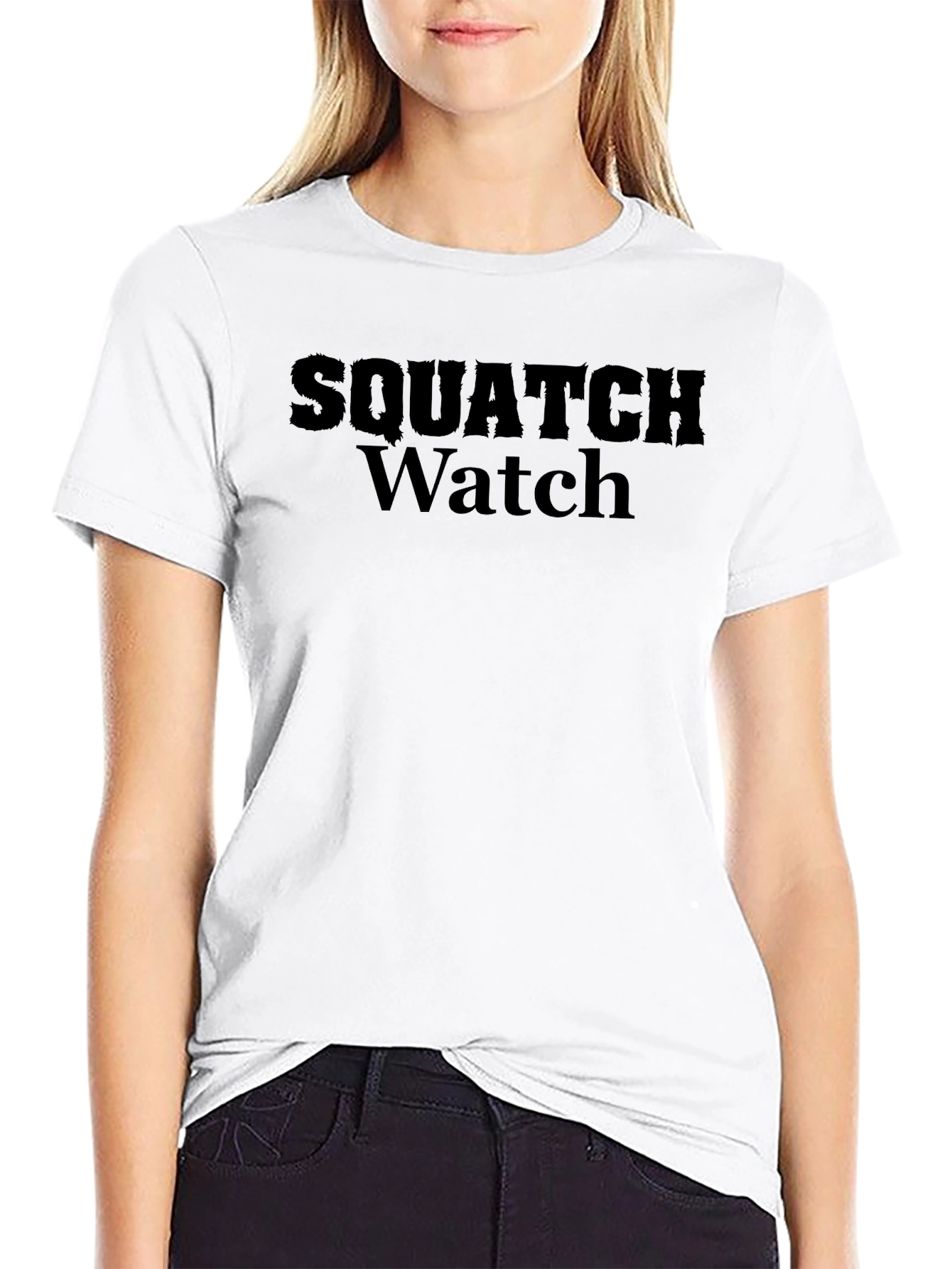 Squatch Watch Black T-Shirt
