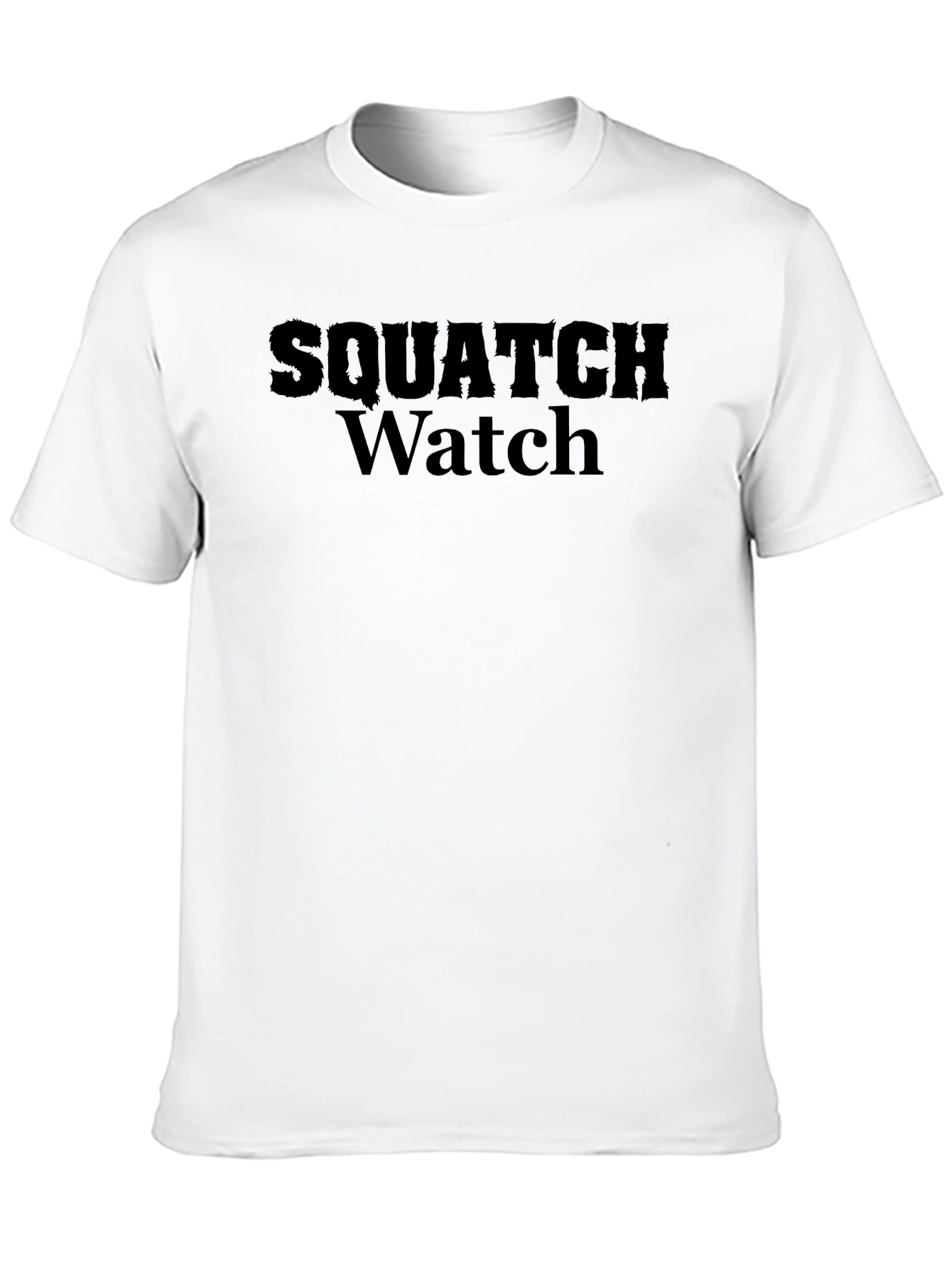 Squatch Watch Black T-Shirt