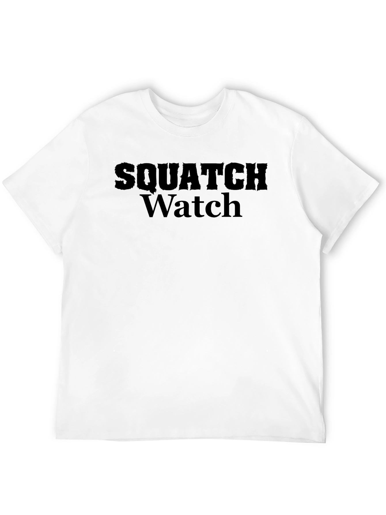 Squatch Watch Black T-Shirt