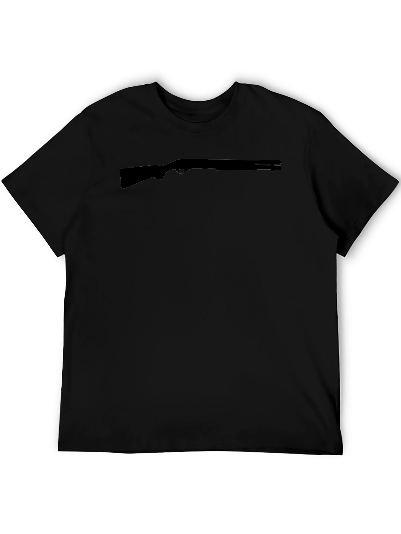 Black Shotgun Tee - Mens Graphic T-Shirt