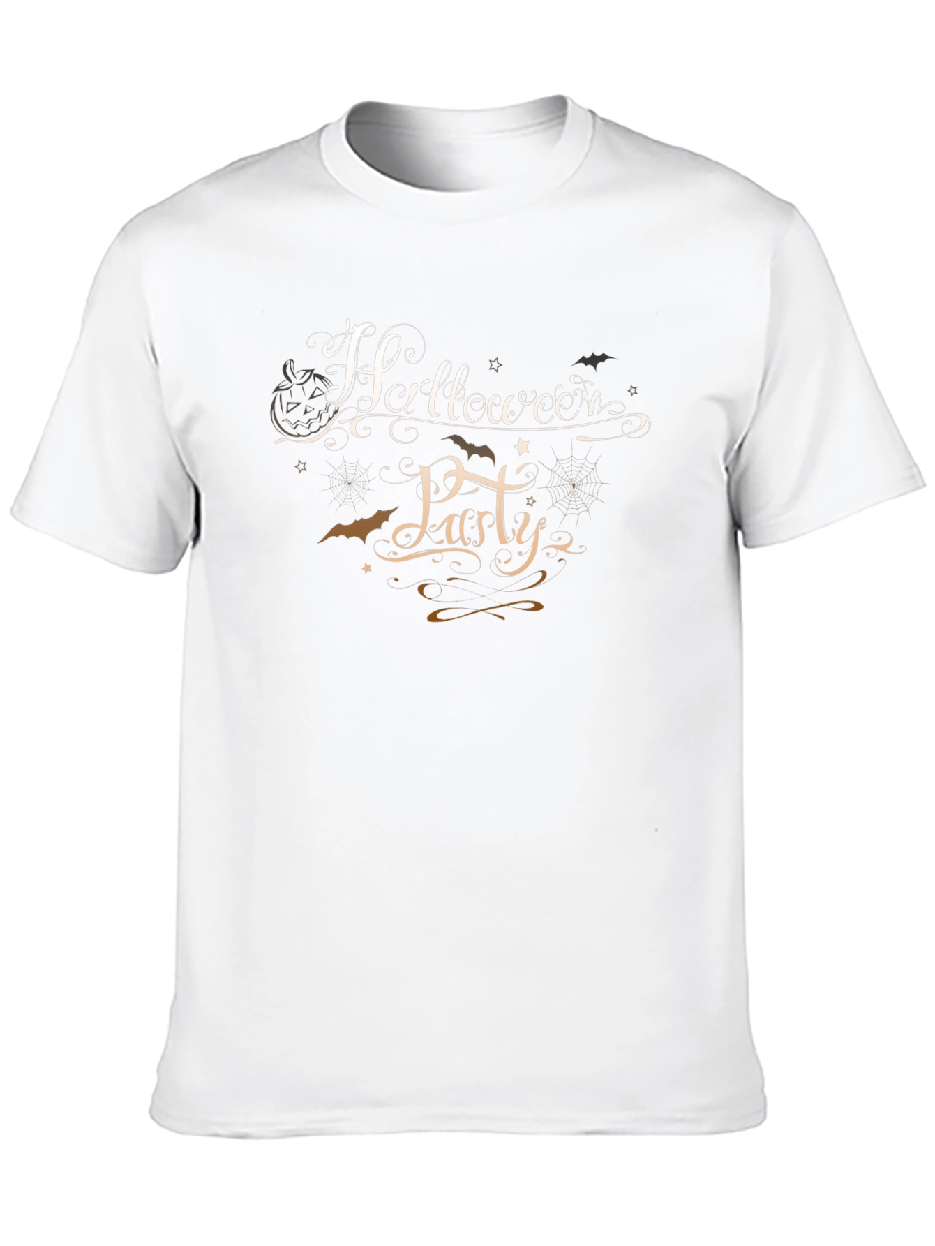 Halloween Party T-Shirt Black Graphic Tee