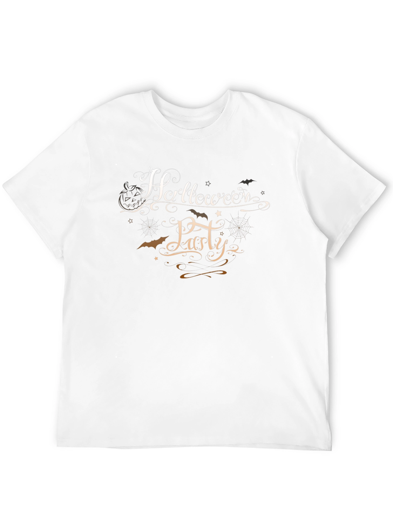 Halloween Party T-Shirt Black Graphic Tee