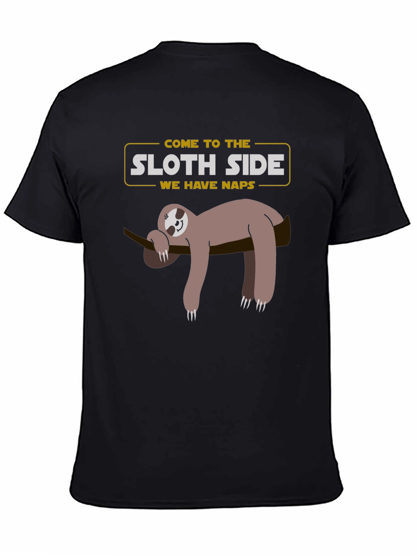 Sloth Side T-Shirt - Lazy Naps