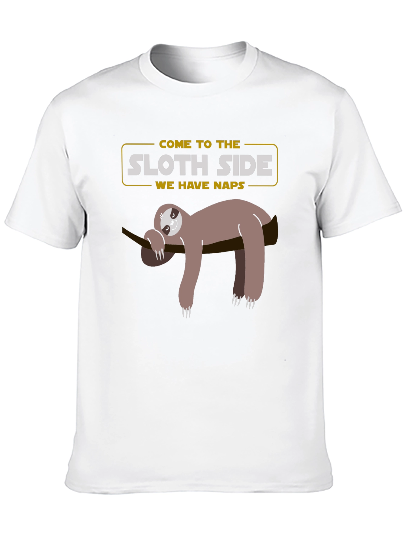 Sloth Side T-Shirt - Lazy Naps