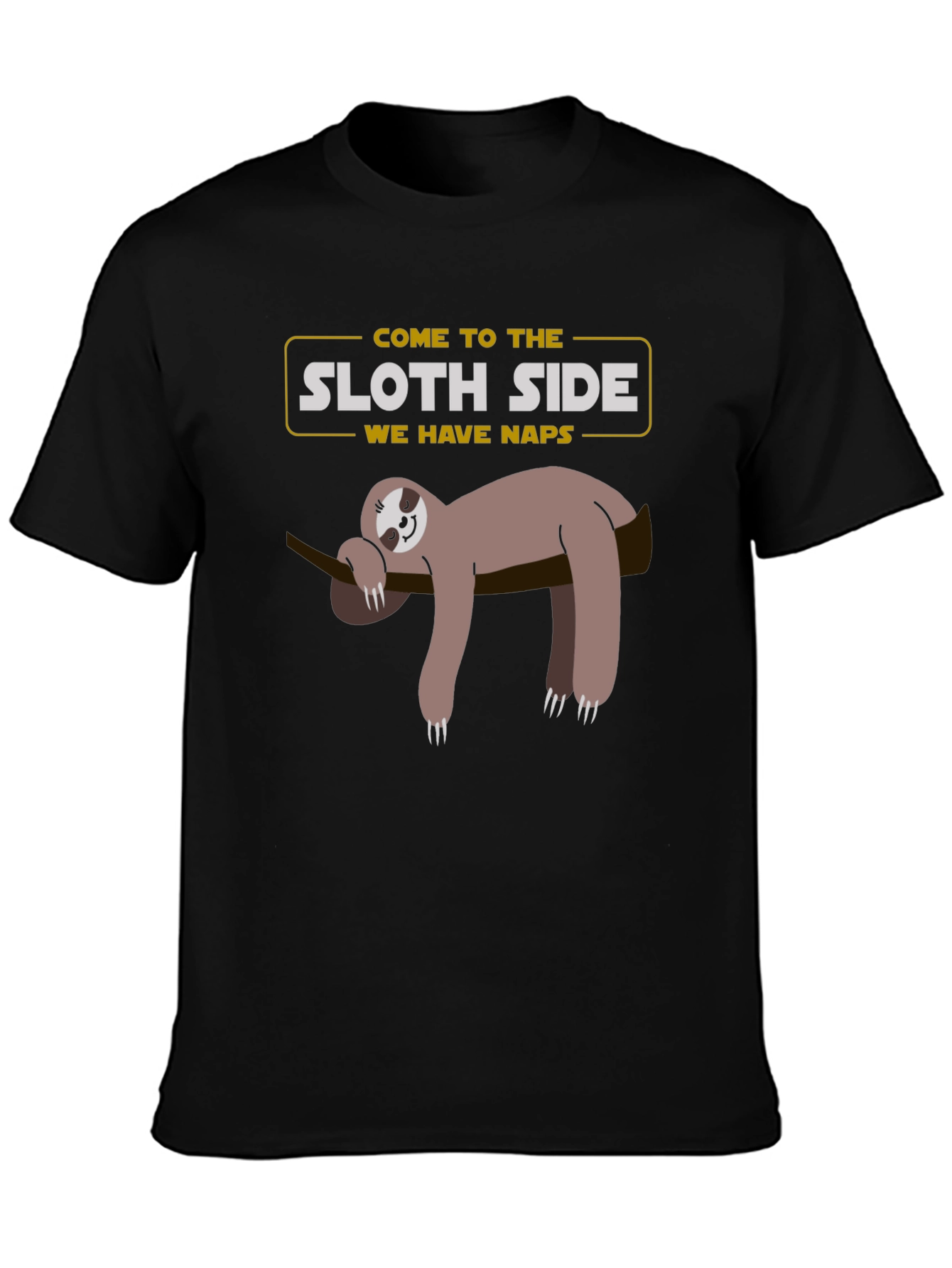 Sloth Side T-Shirt - Lazy Naps