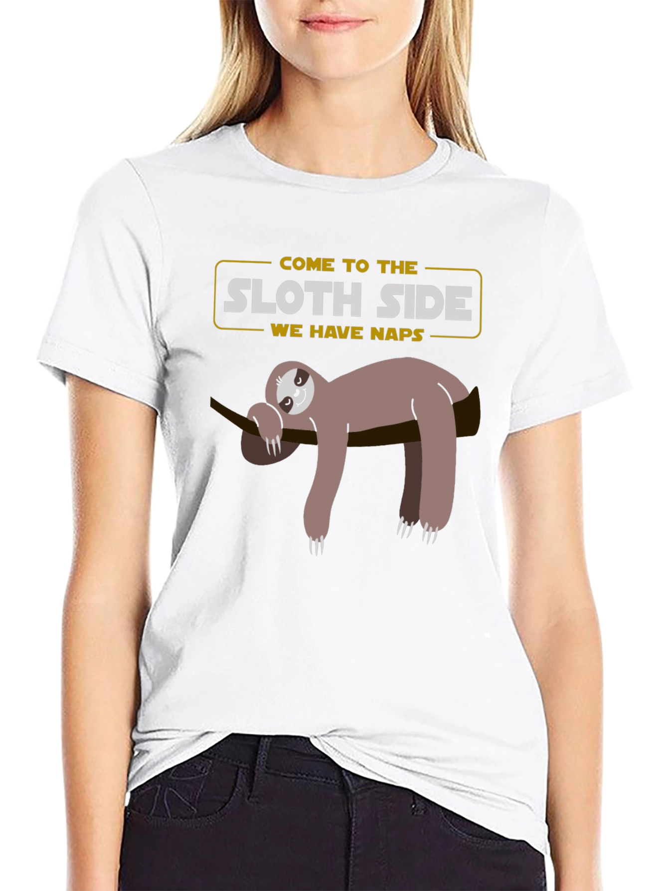 Sloth Side T-Shirt - Lazy Naps