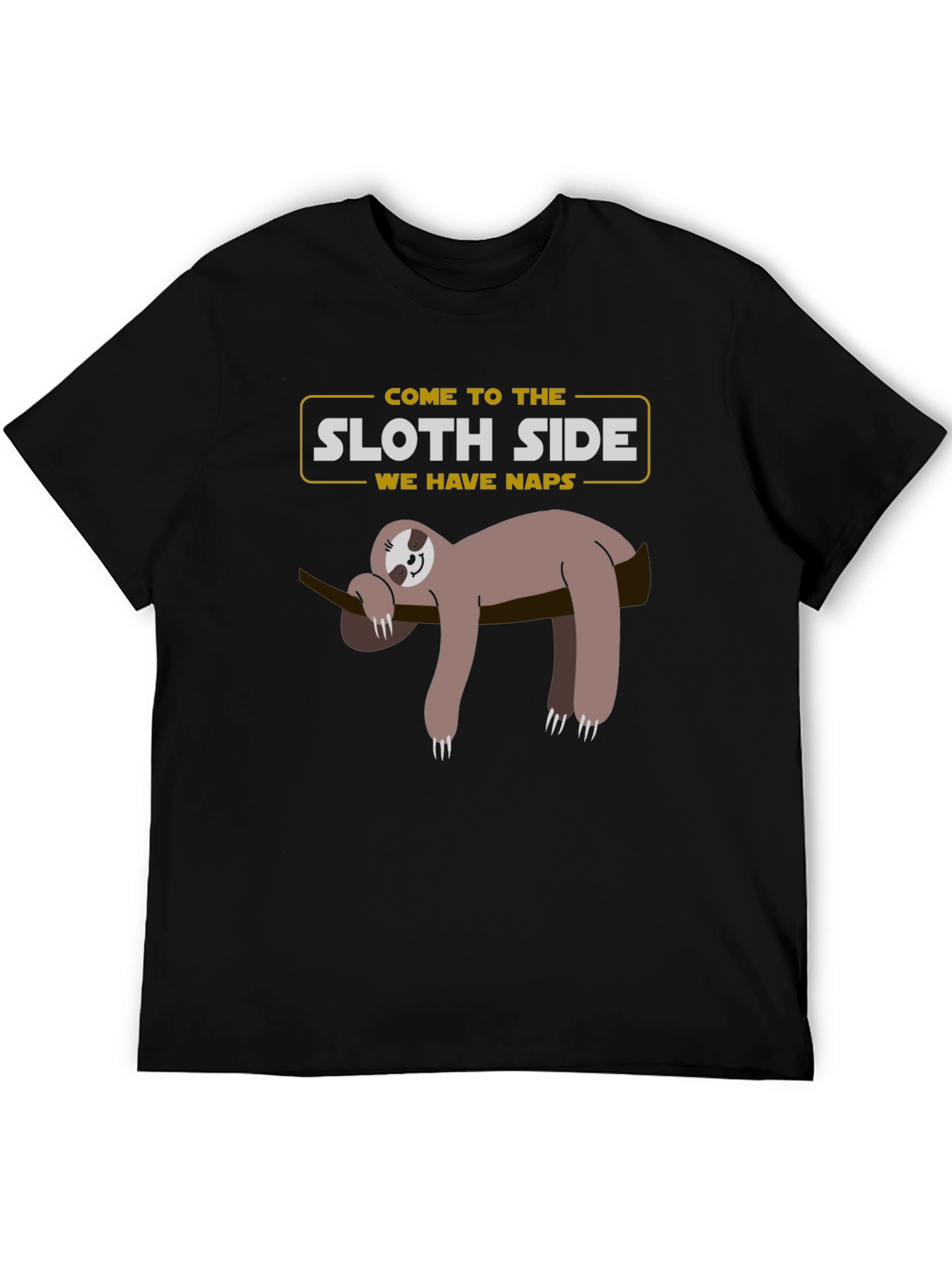 Sloth Side T-Shirt - Lazy Naps