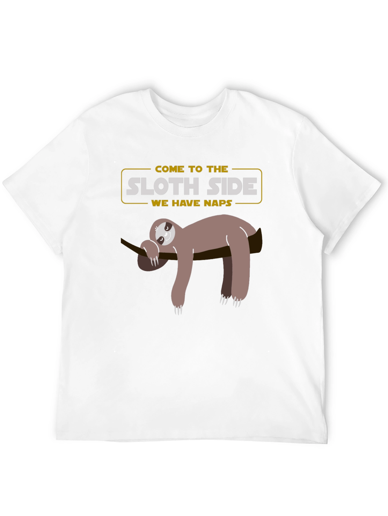 Sloth Side T-Shirt - Lazy Naps