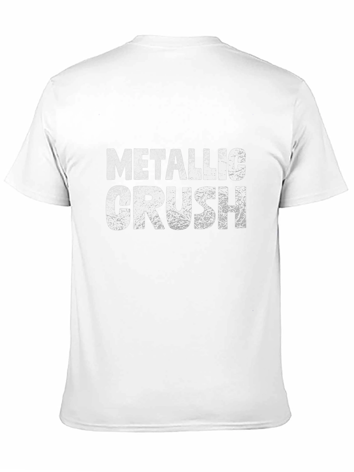 Metallic Crush Black Graphic Tee