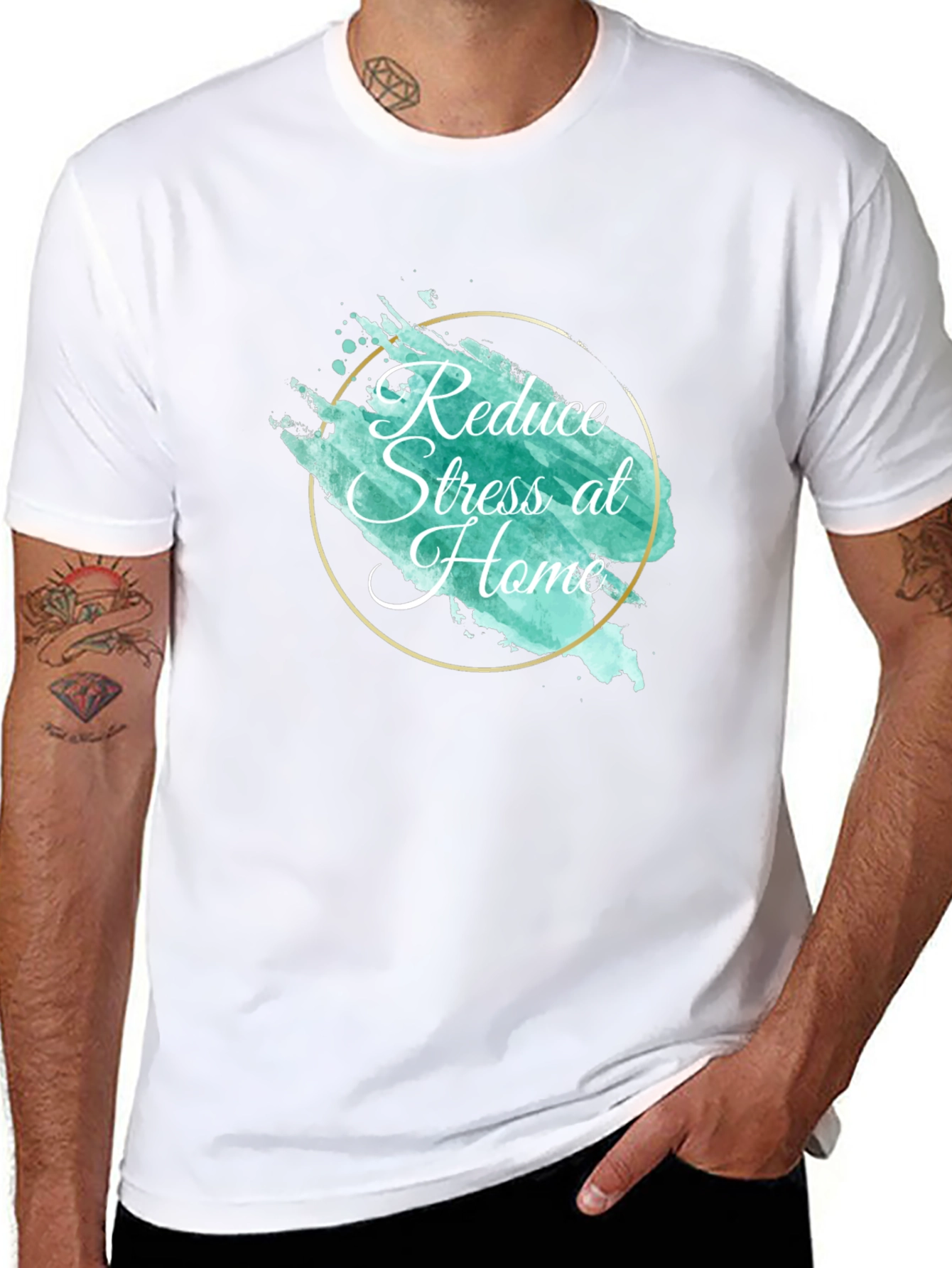 Reduce Stress at Home T-Shirt