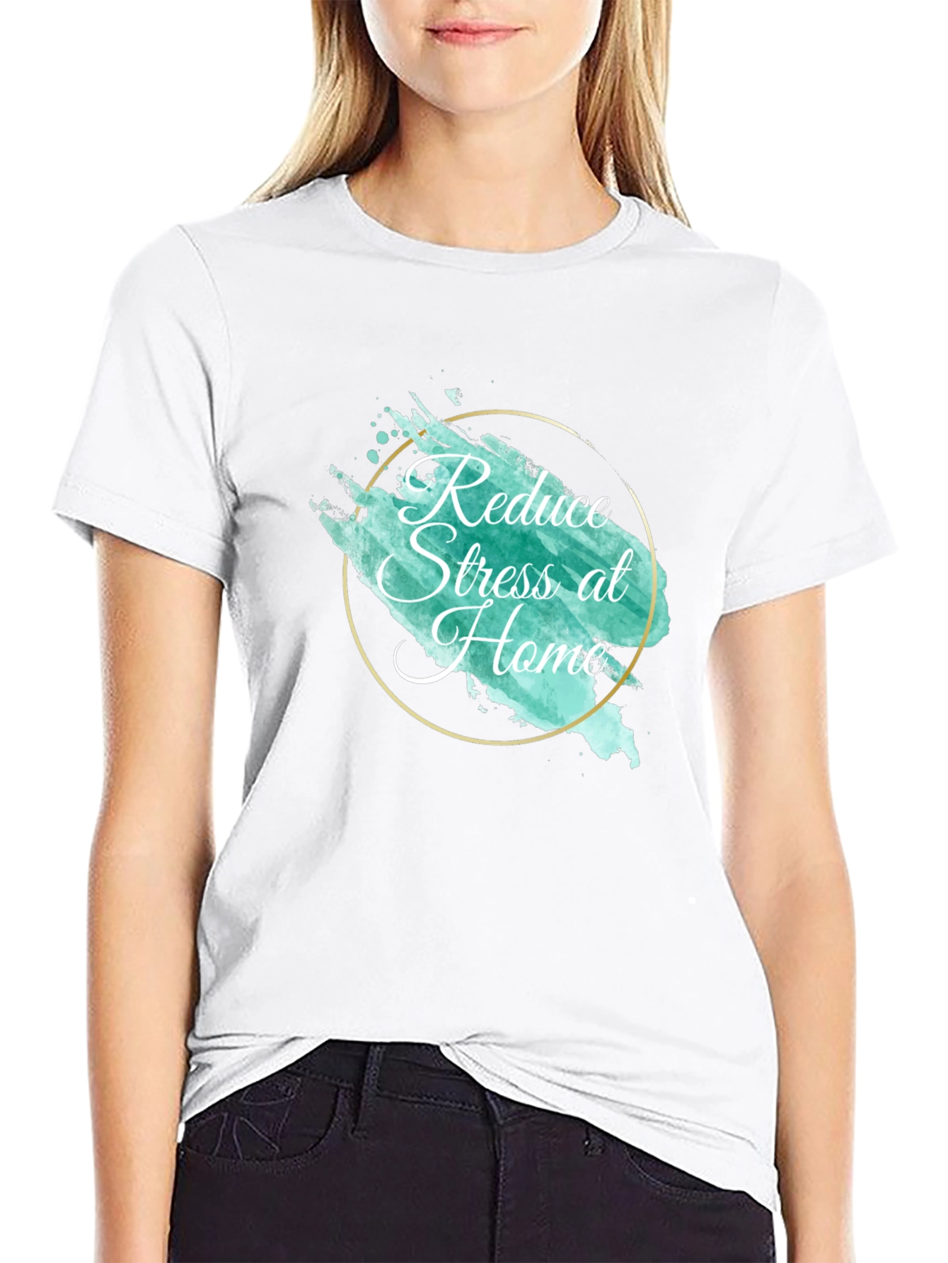 Reduce Stress at Home T-Shirt