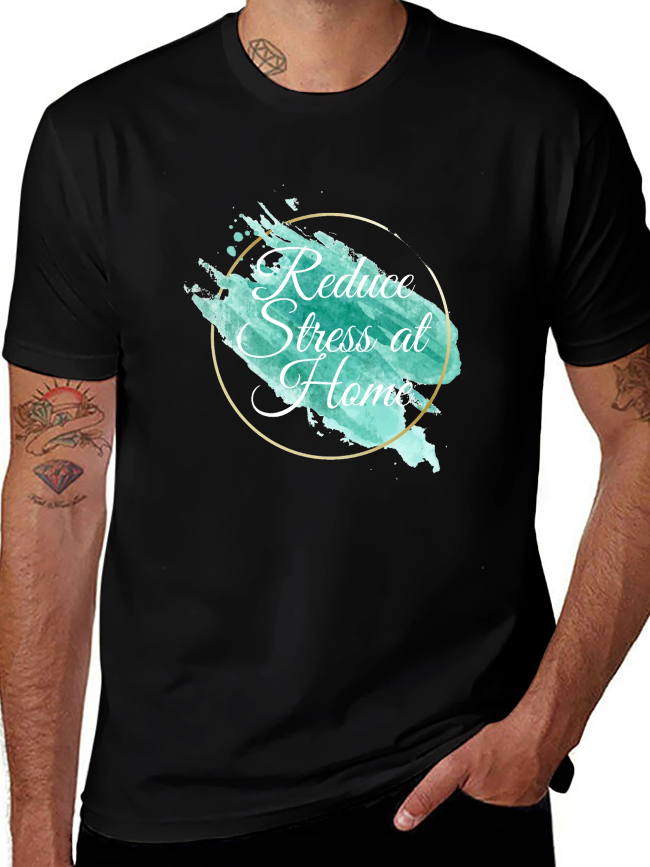 Reduce Stress at Home T-Shirt