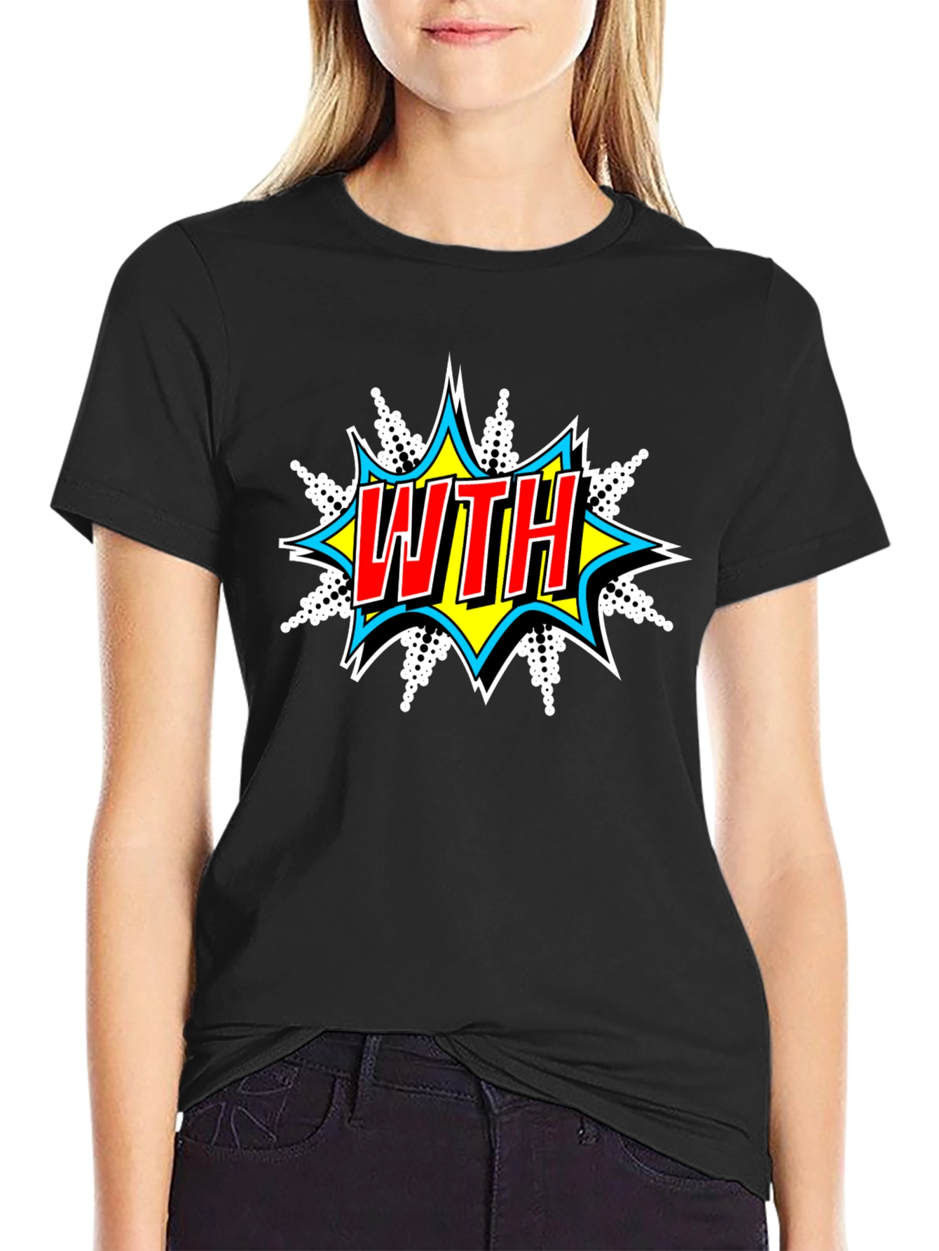 WTH Comic T-Shirt - Stylish Graphic Tee
