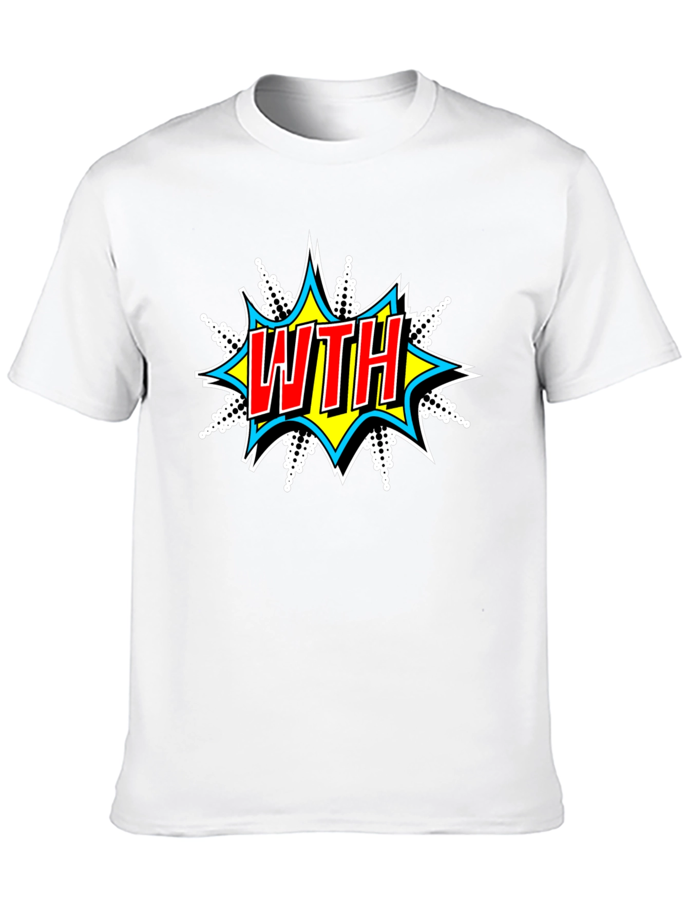 WTH Comic T-Shirt - Stylish Graphic Tee