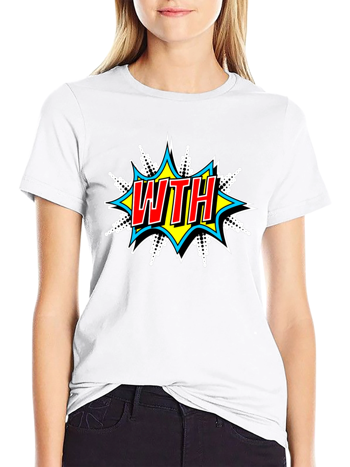 WTH Comic T-Shirt - Stylish Graphic Tee