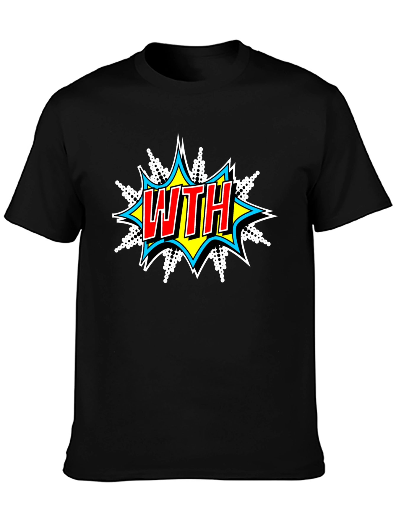 WTH Comic T-Shirt - Stylish Graphic Tee