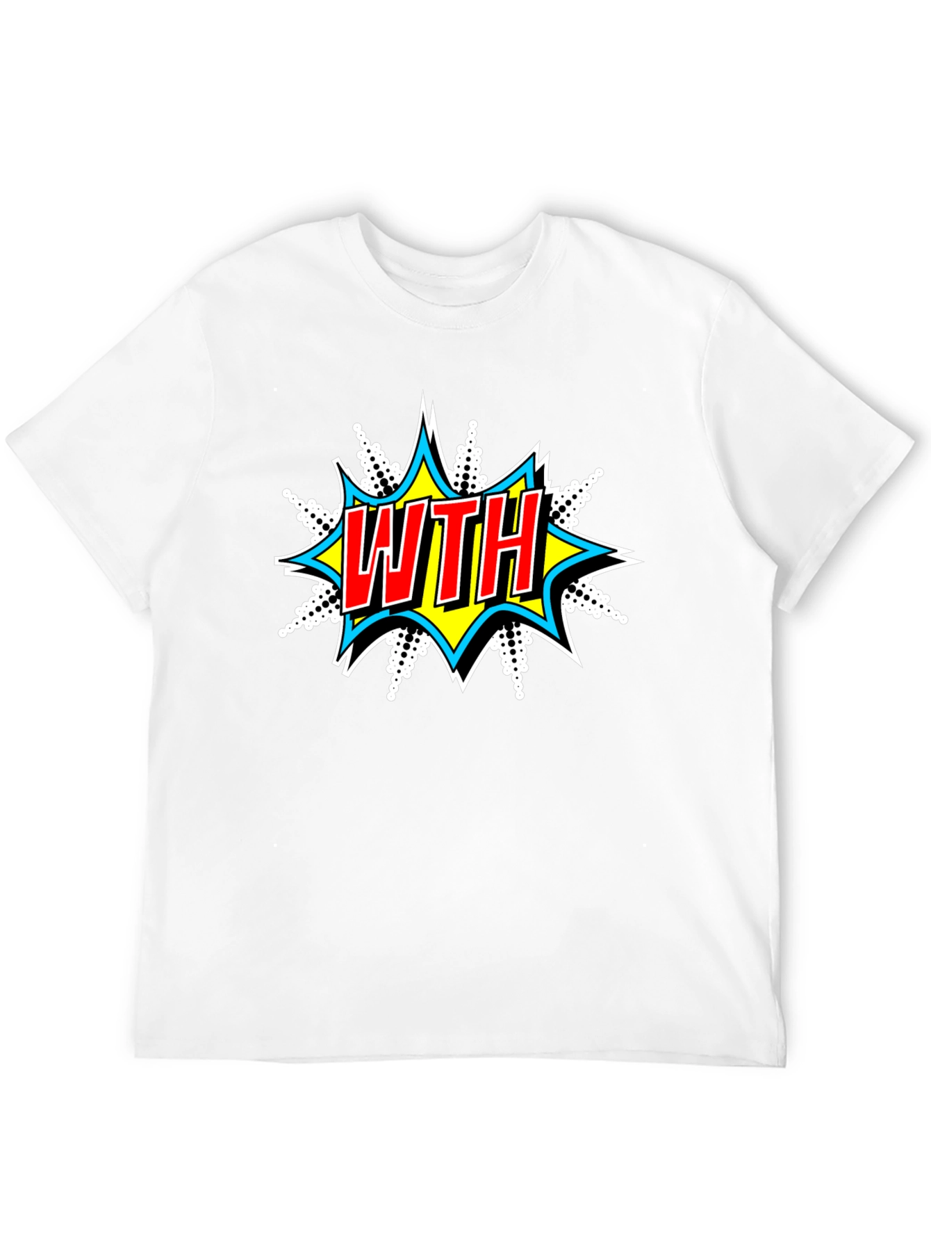 WTH Comic T-Shirt - Stylish Graphic Tee