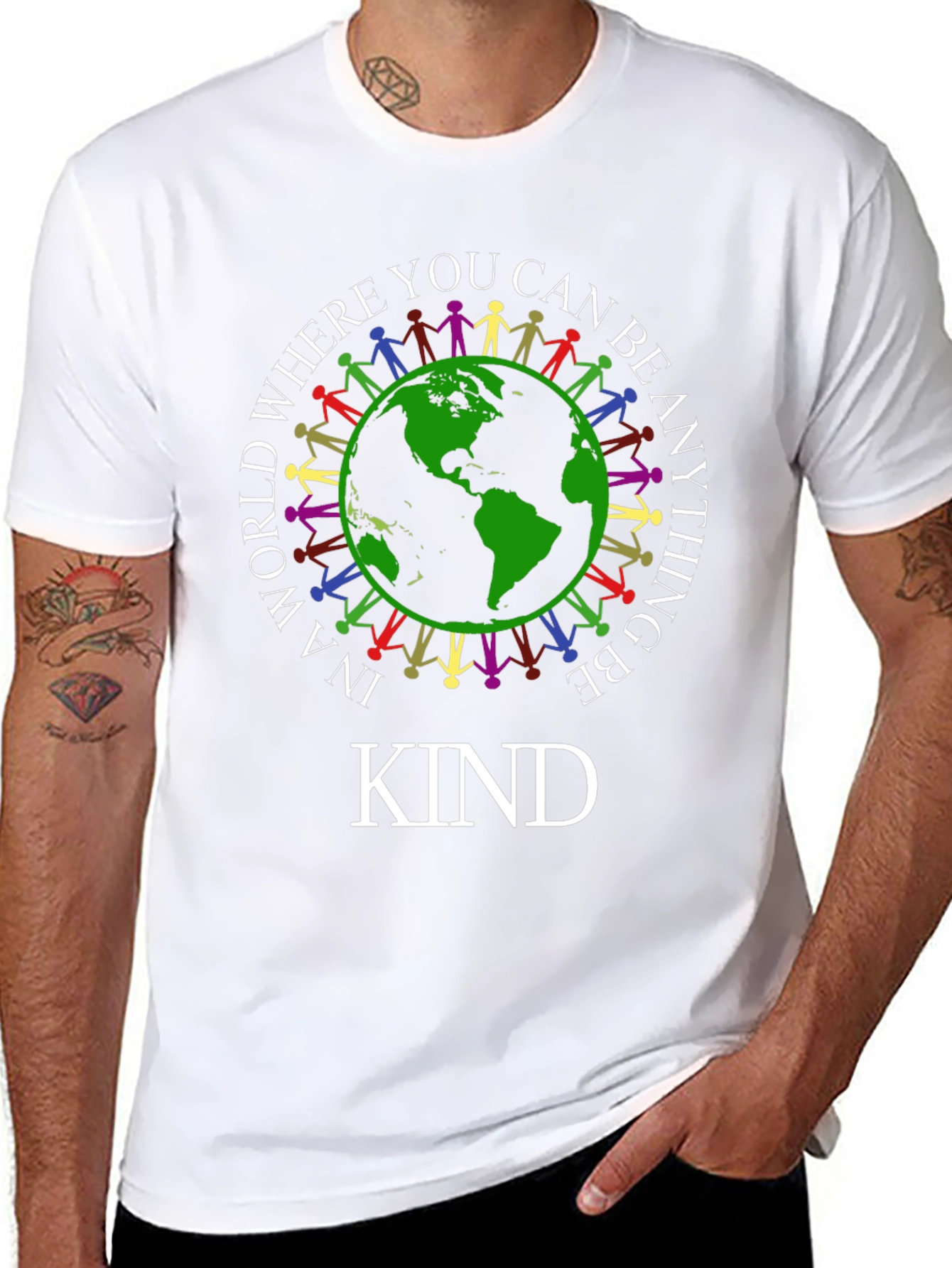 Be Kind T-Shirt - World Peace Graphic Tee
