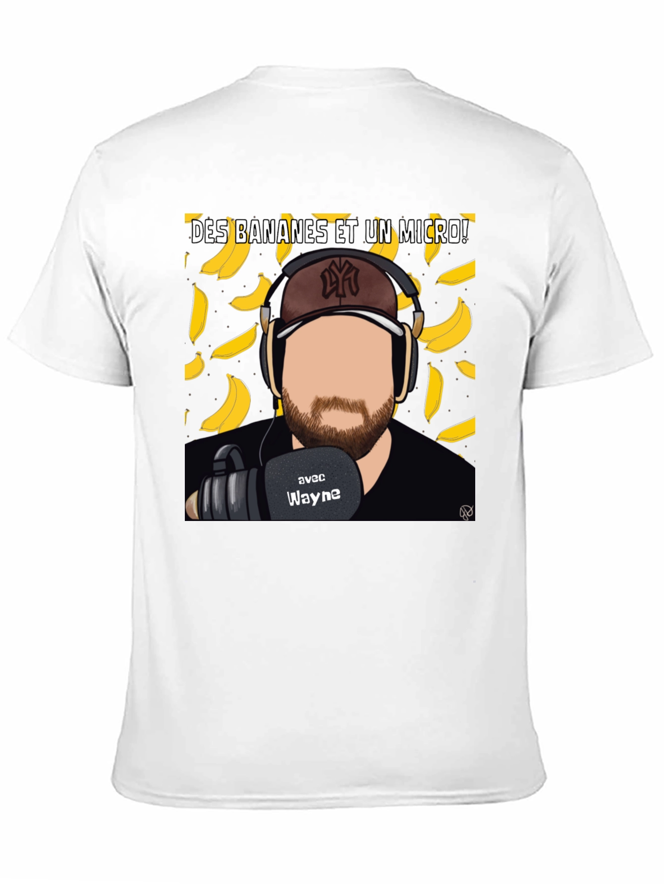Bananas and a Mic T-Shirt - Podcast Tee