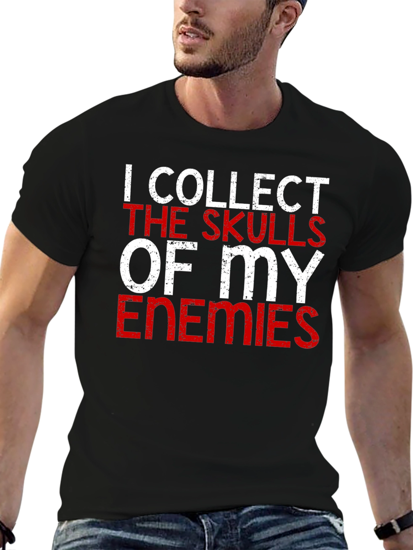 I Collect Skulls T-Shirt - Bold Statement Tee