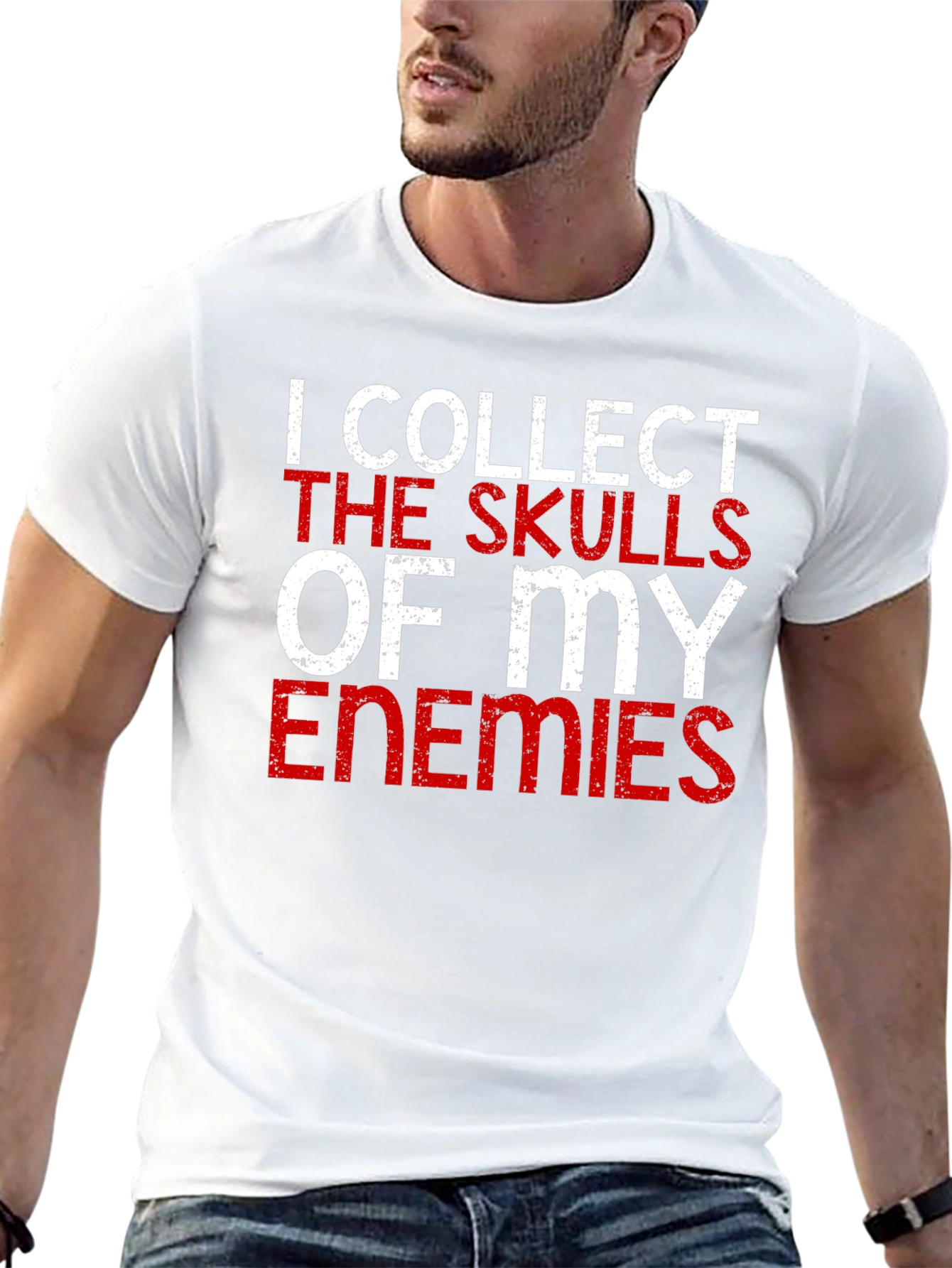 I Collect Skulls T-Shirt - Bold Statement Tee