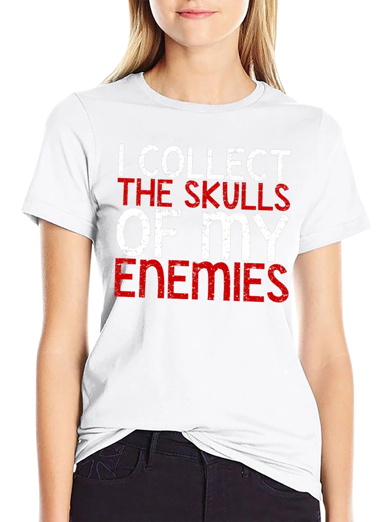 I Collect Skulls T-Shirt - Bold Statement Tee