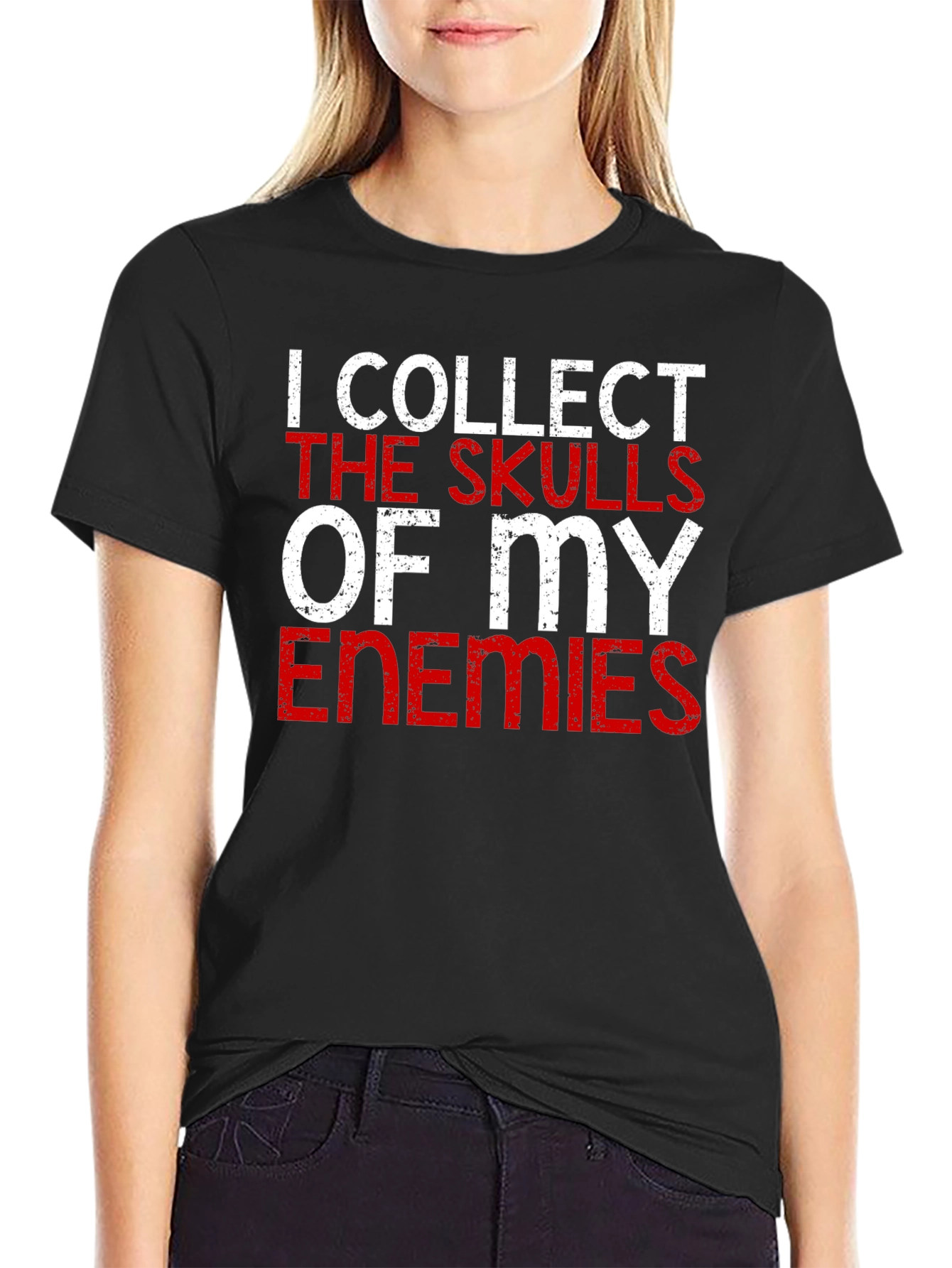 I Collect Skulls T-Shirt - Bold Statement Tee