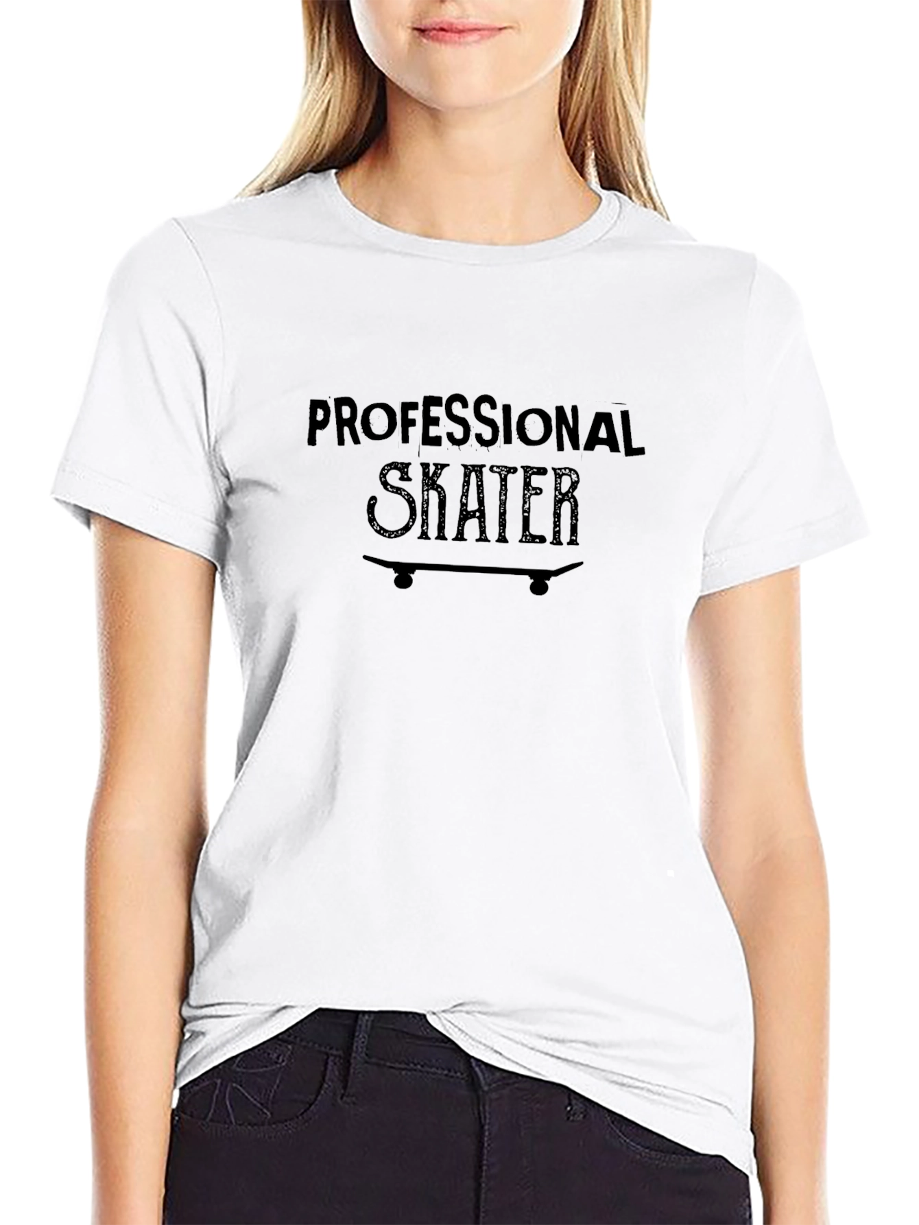 Professional Skater Graphic Tee - Black