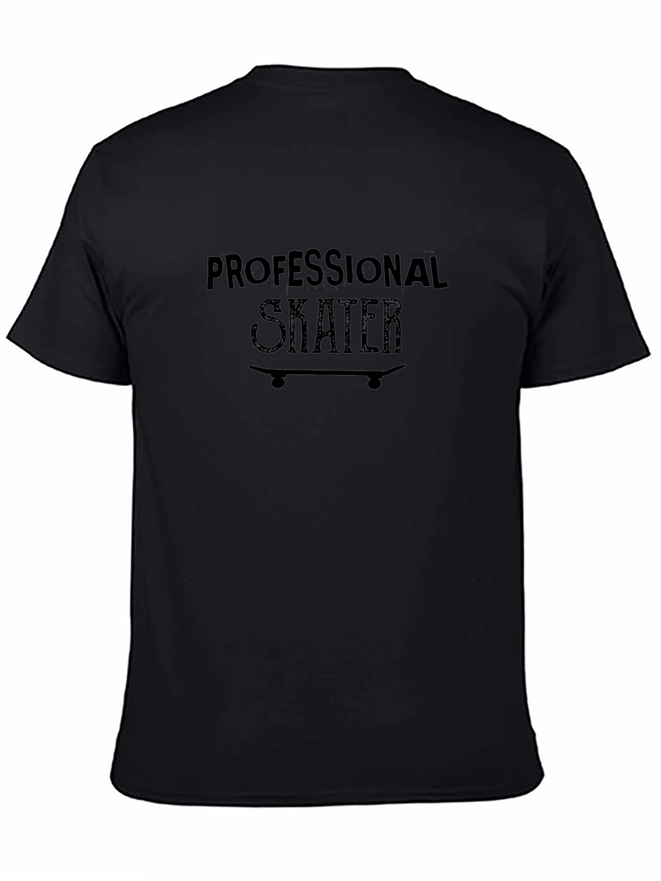Professional Skater Graphic Tee - Black