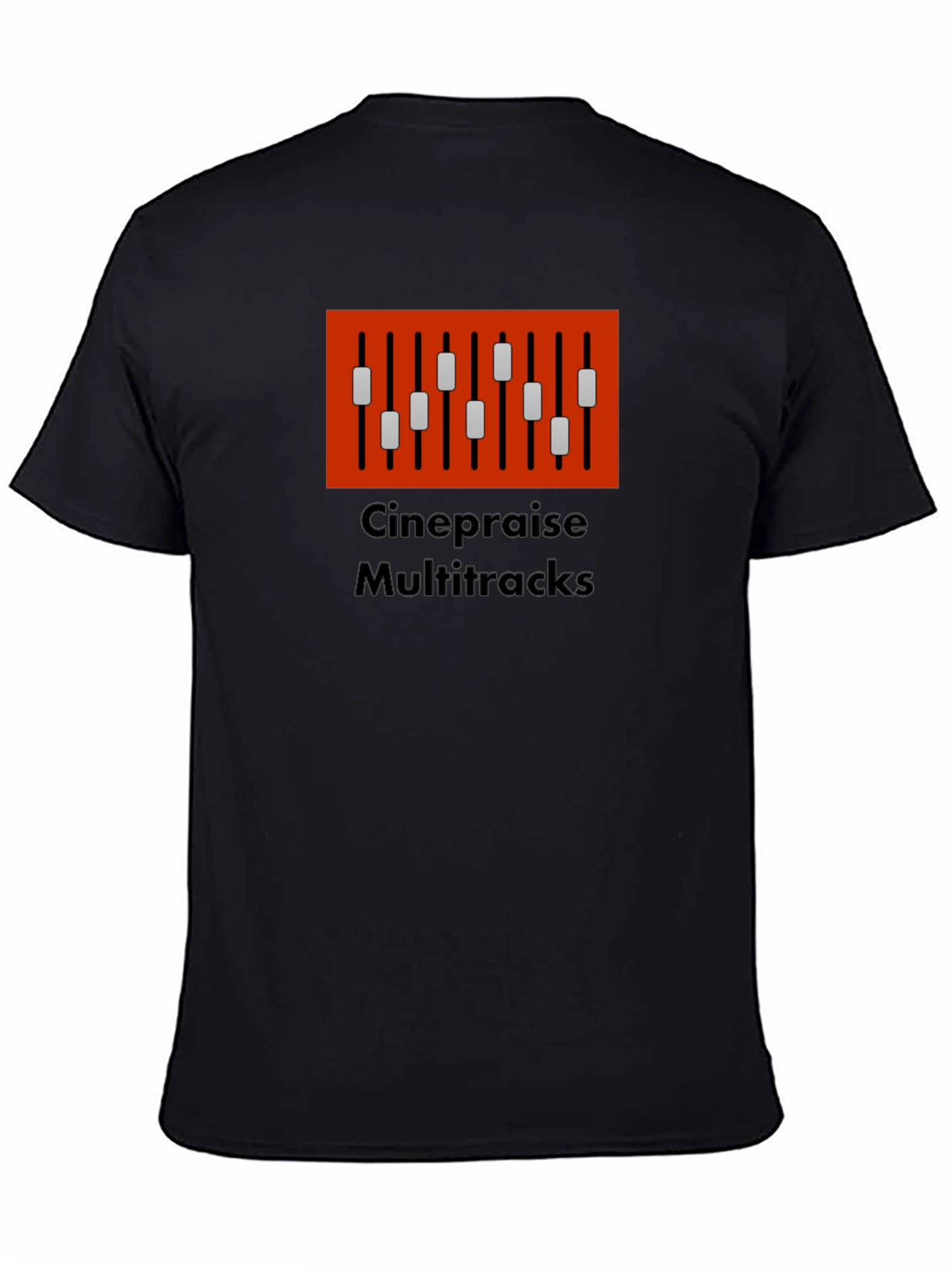 Cinepraise Multitracks Graphic T-Shirt - Musician Apparel